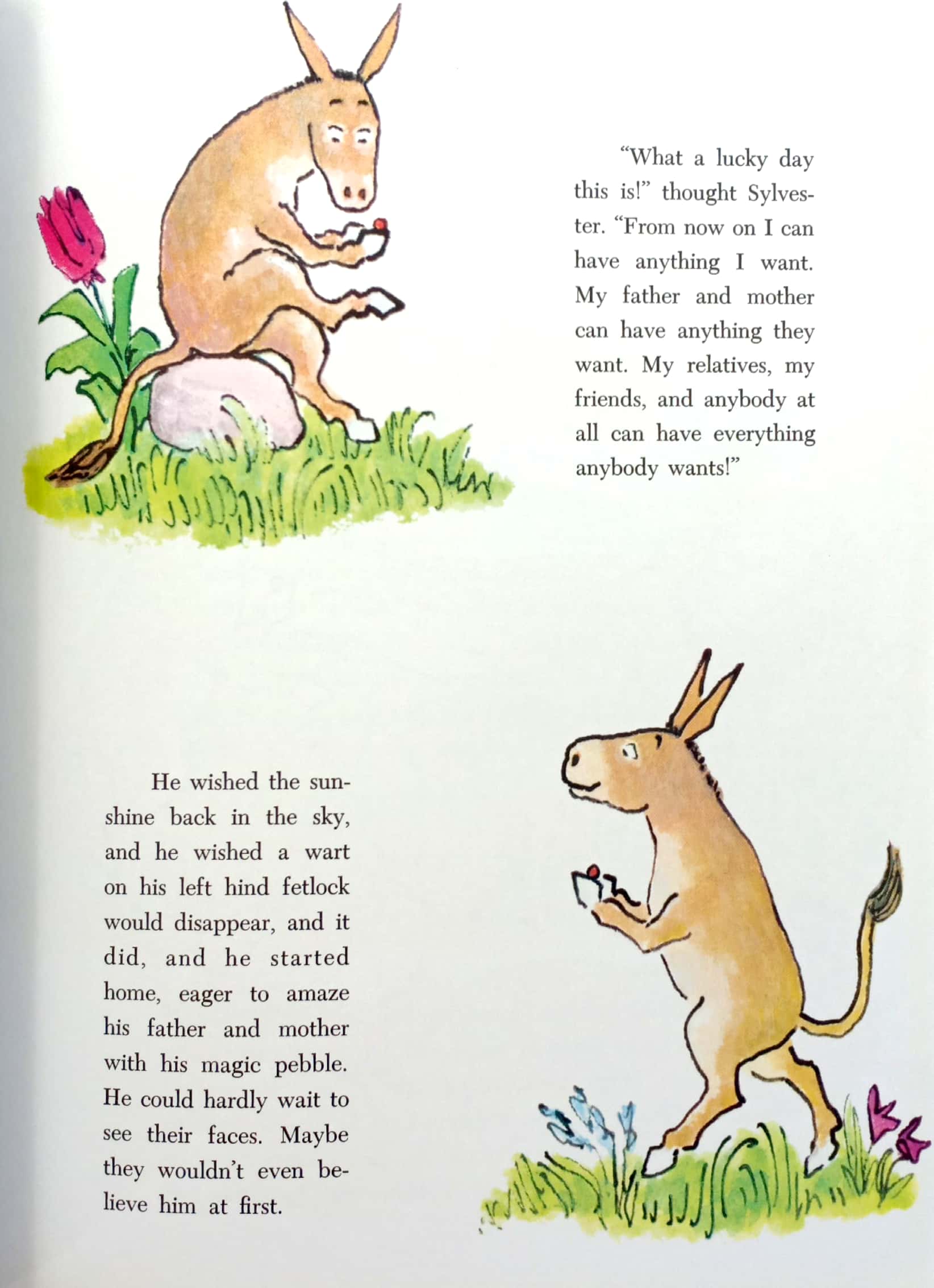 sylvester and the magic pebble (aladdin picture books) - Ảnh 8