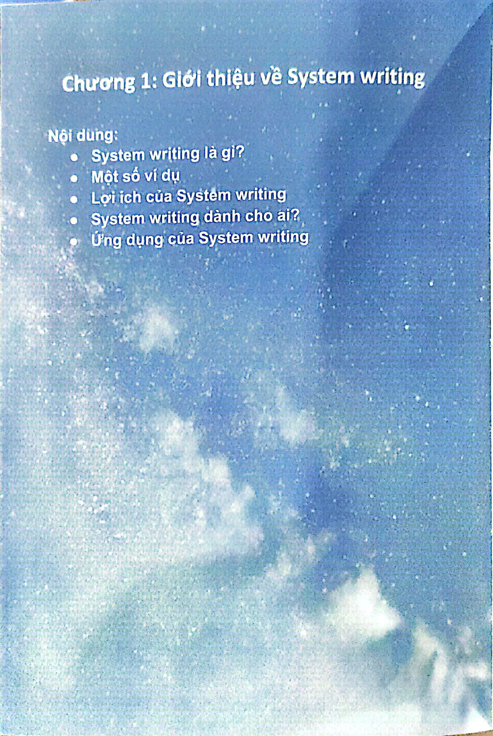 system writing - nghệ thuật trình bày và sắp xếp ý tưởng trên mội trang giấy - Ảnh 4