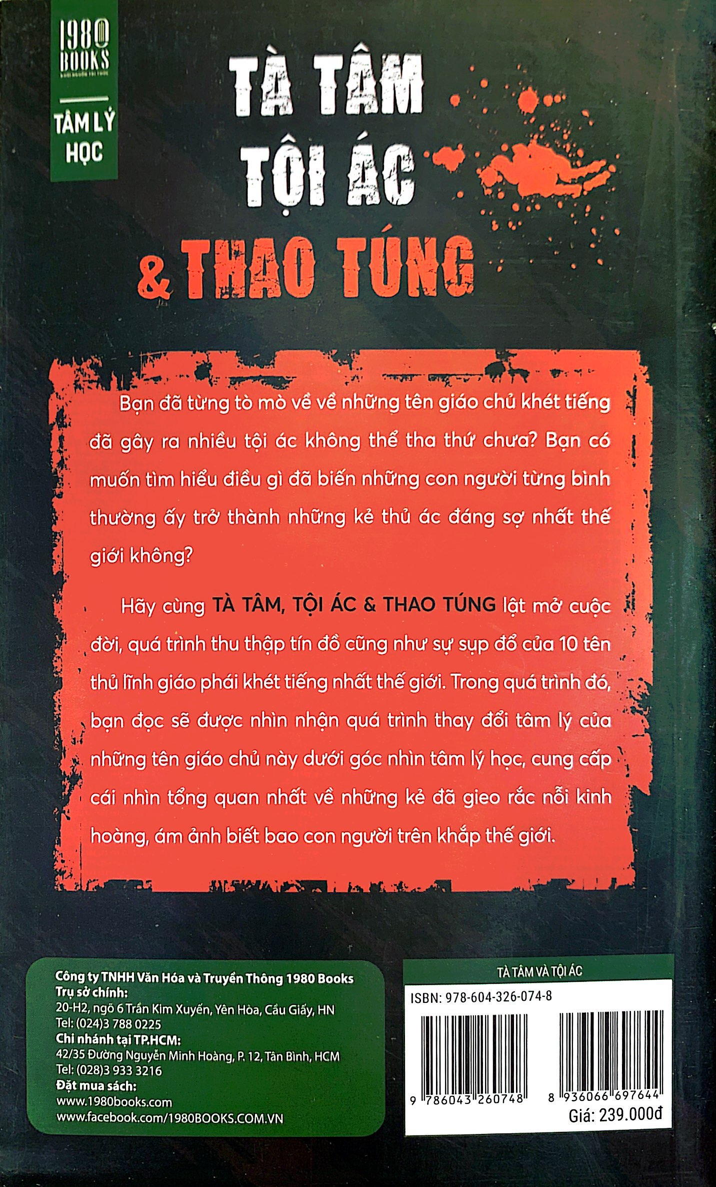tà tâm, tội ác và thao túng - Ảnh 8
