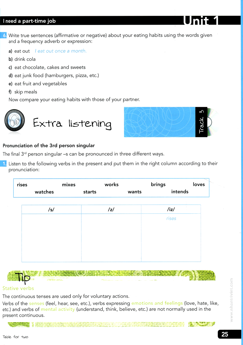 table for two - english for restaurant (+cd) - Ảnh 16