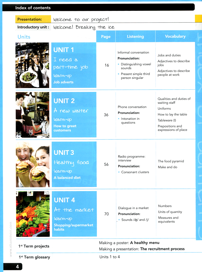 table for two - english for restaurant (+cd) - Ảnh 3