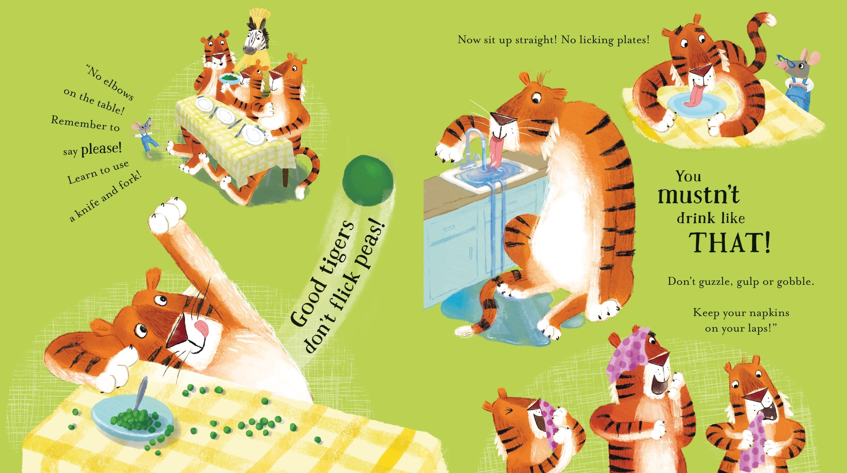 table manners for tigers - Ảnh 5