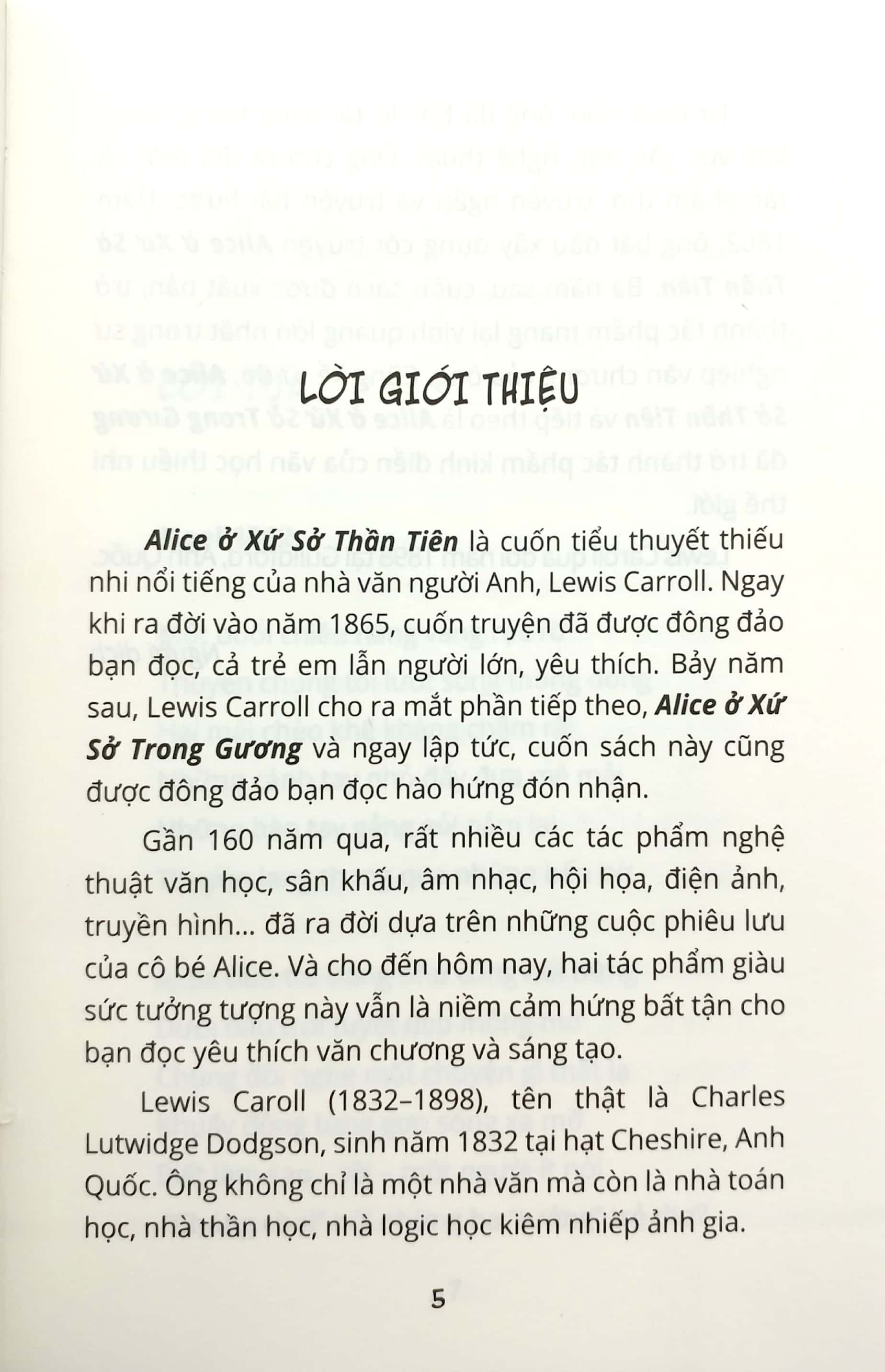 tác phẩm chọn lọc - văn học anh - alice ở xứ sở thần tiên (tái bản 2024) - Ảnh 4