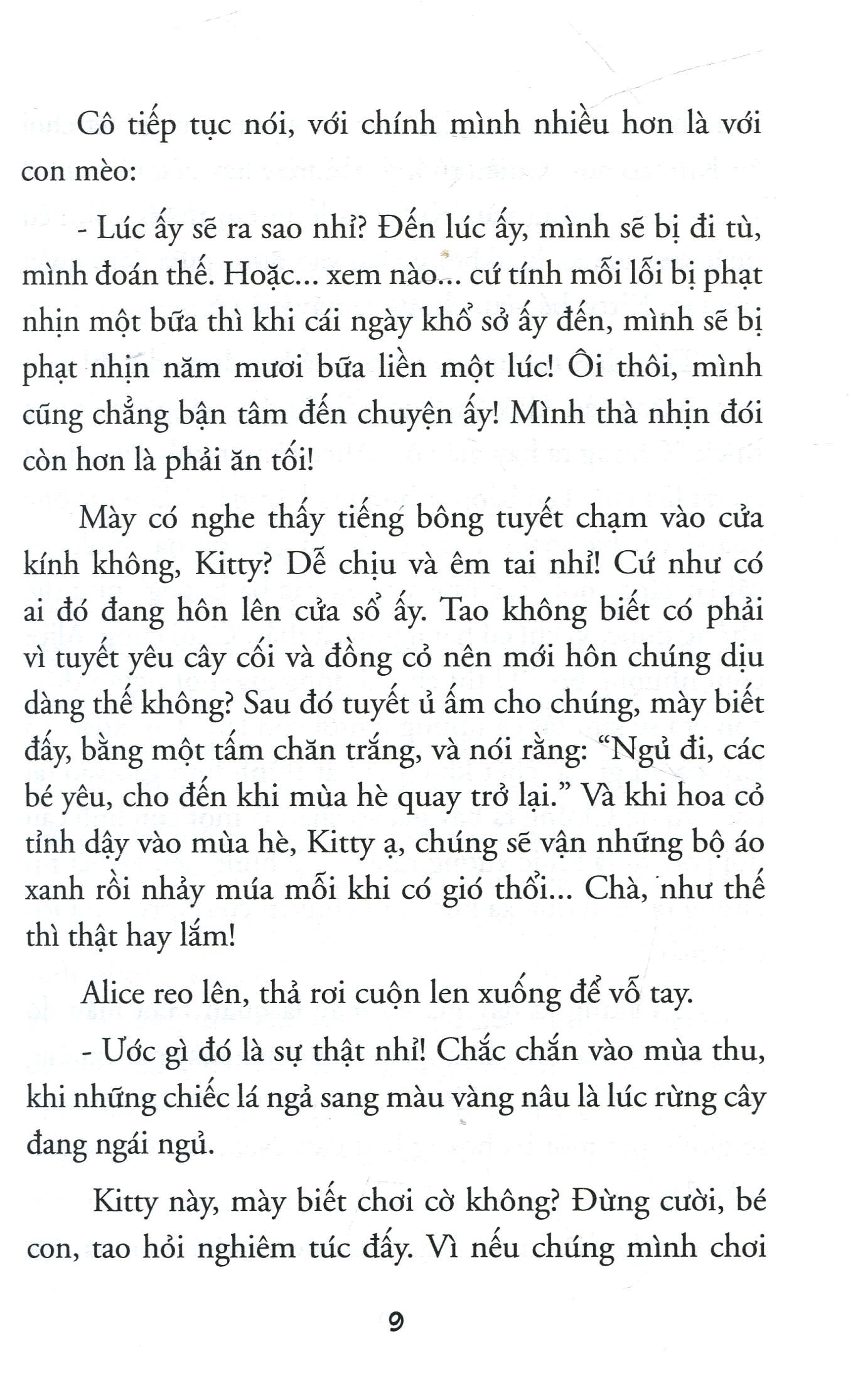 tác phẩm chọn lọc - văn học anh - alice ở xứ sở trong gương (tái bản 2022) - Ảnh 6