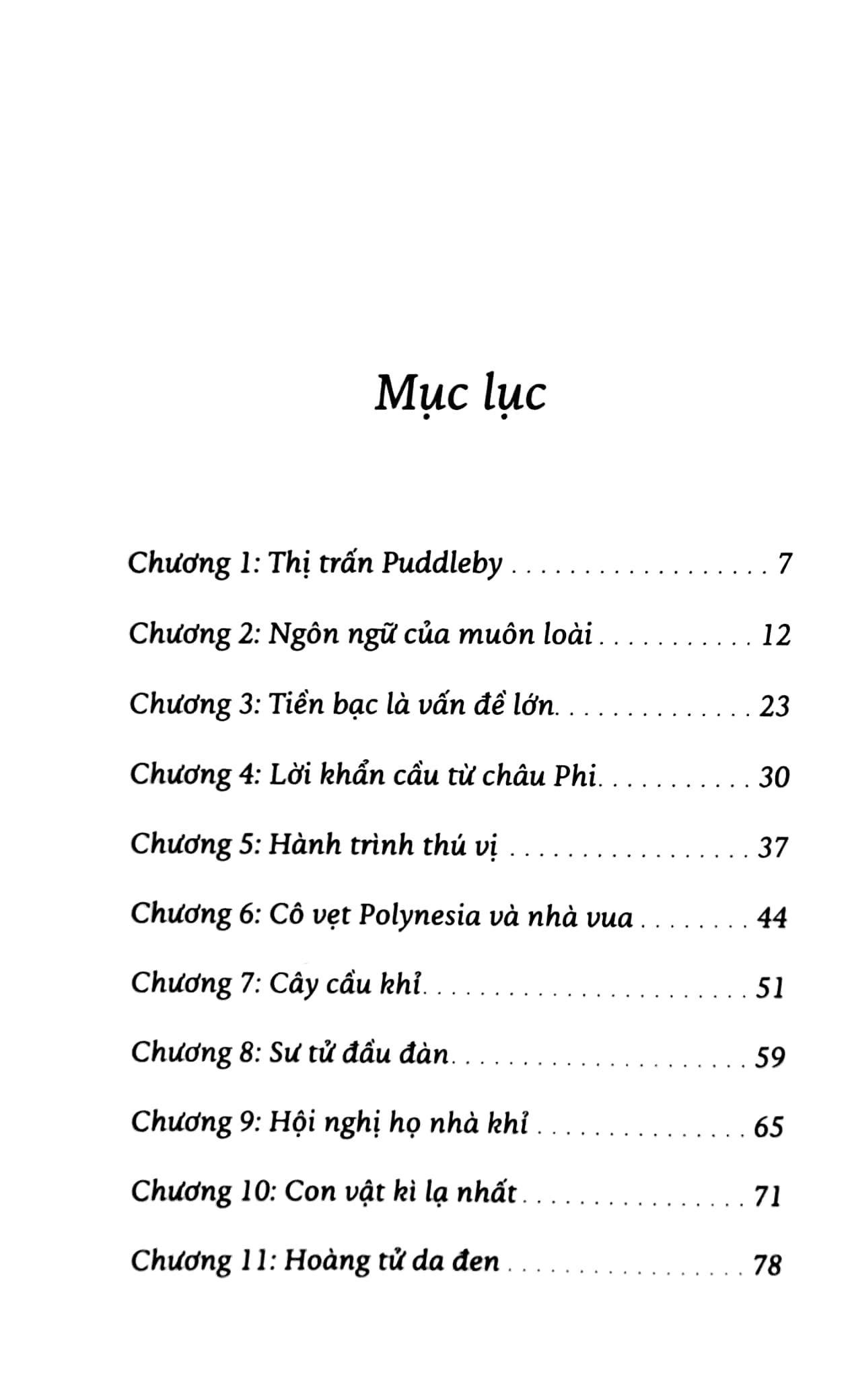 tác phẩm chọn lọc văn học anh - những cuộc phiêu lưu của bác sĩ dolittle - Ảnh 3