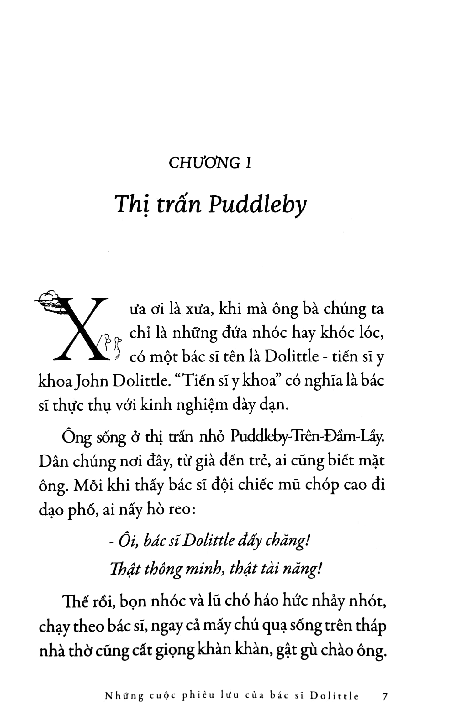 tác phẩm chọn lọc văn học anh - những cuộc phiêu lưu của bác sĩ dolittle - Ảnh 4