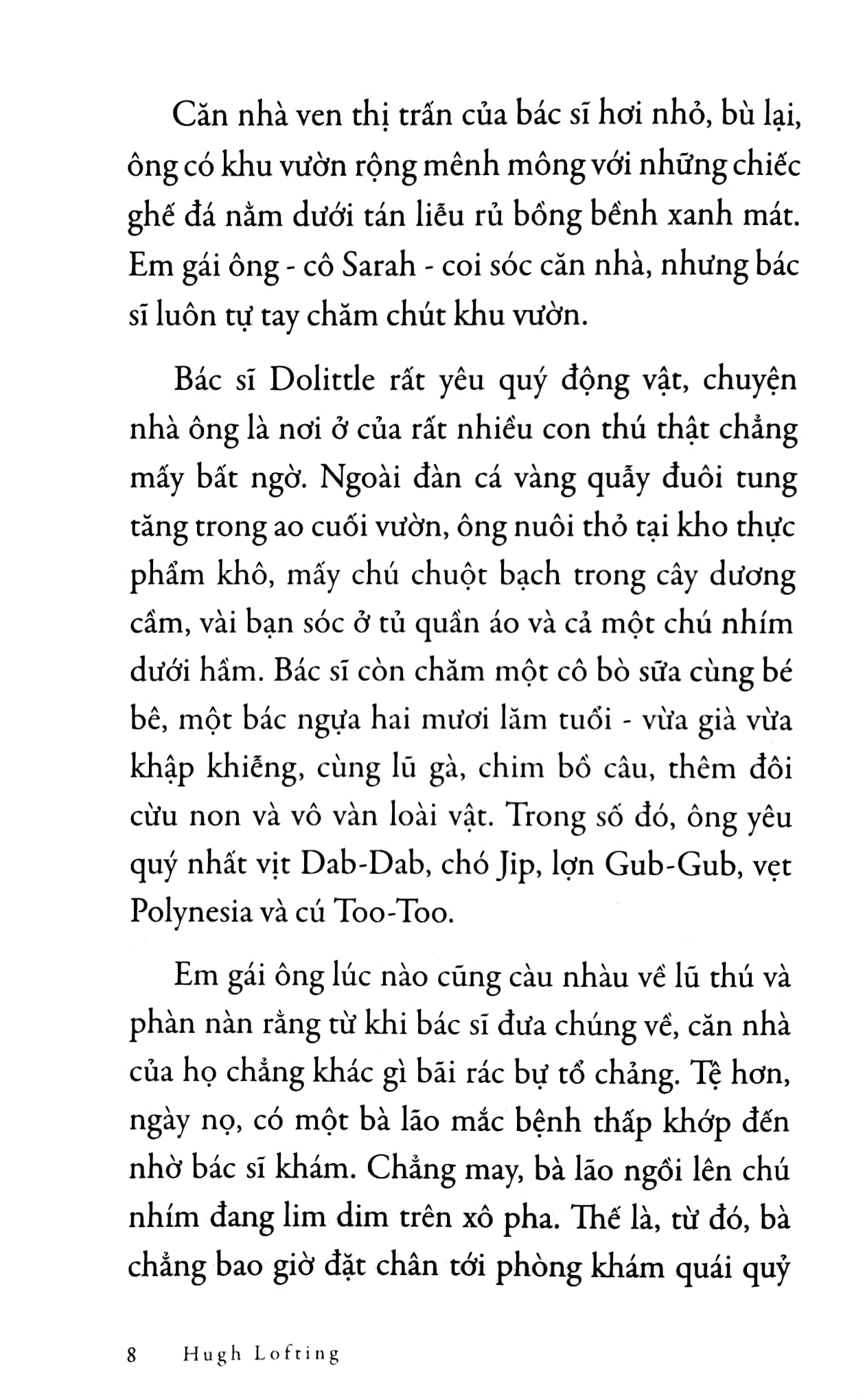 tác phẩm chọn lọc văn học anh - những cuộc phiêu lưu của bác sĩ dolittle - Ảnh 5