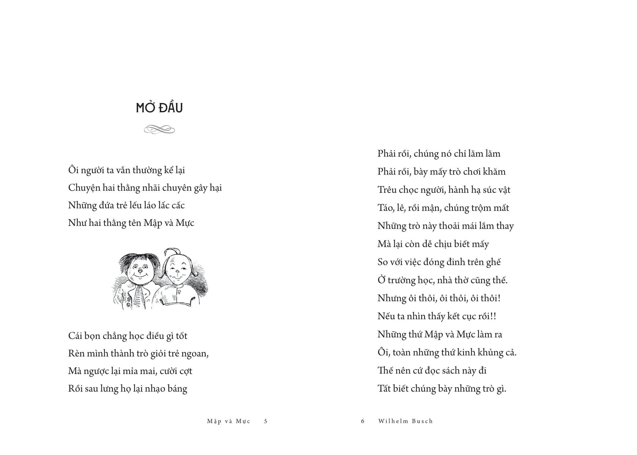 Tác Phẩm Chọn Lọc - Văn Học Đức - Mập Và Mực - Chuyện Hai Thằng Oái Oăm Cùng Bảy Trò Chơi Khăm - Ảnh 3