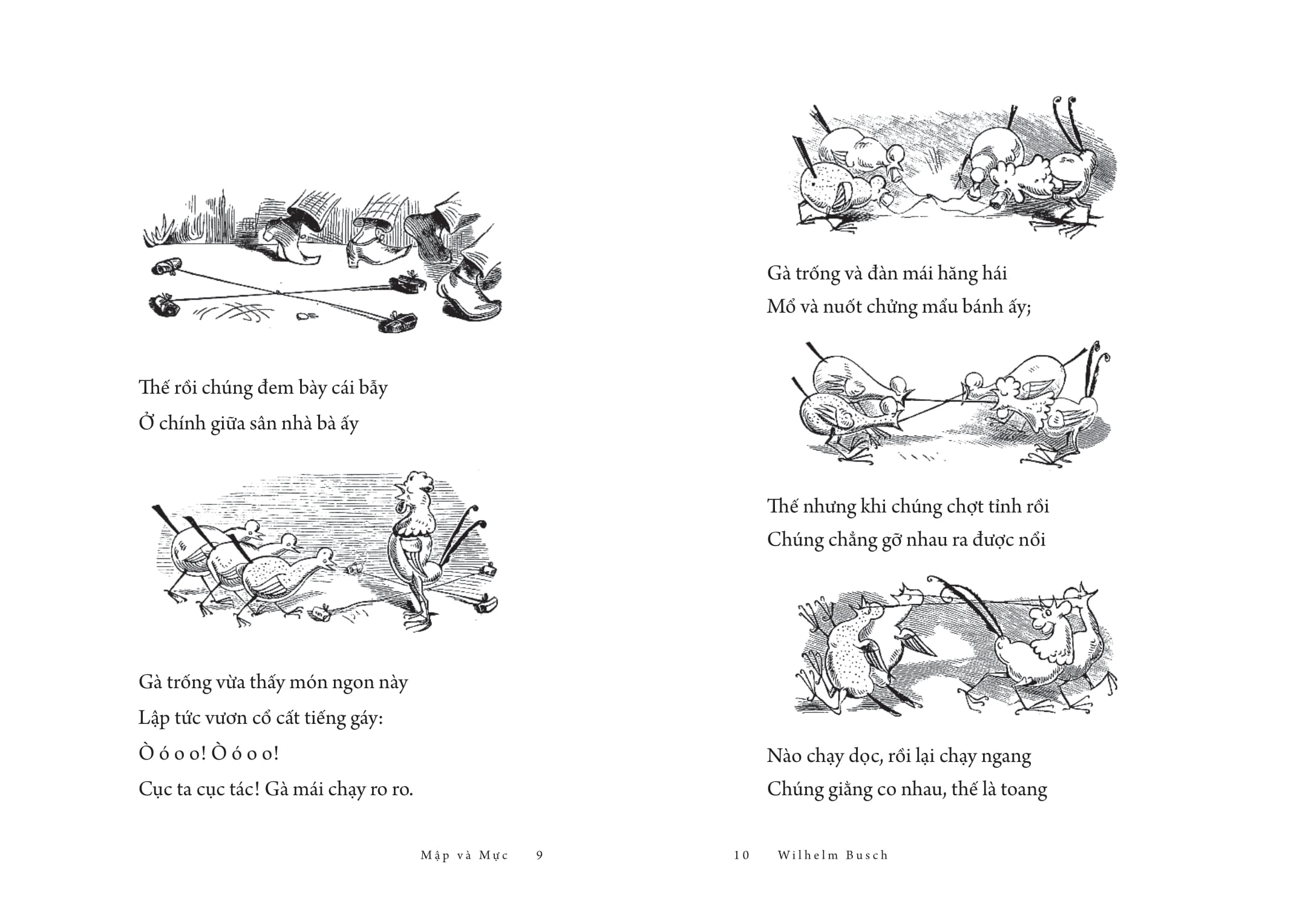 Tác Phẩm Chọn Lọc - Văn Học Đức - Mập Và Mực - Chuyện Hai Thằng Oái Oăm Cùng Bảy Trò Chơi Khăm - Ảnh 5