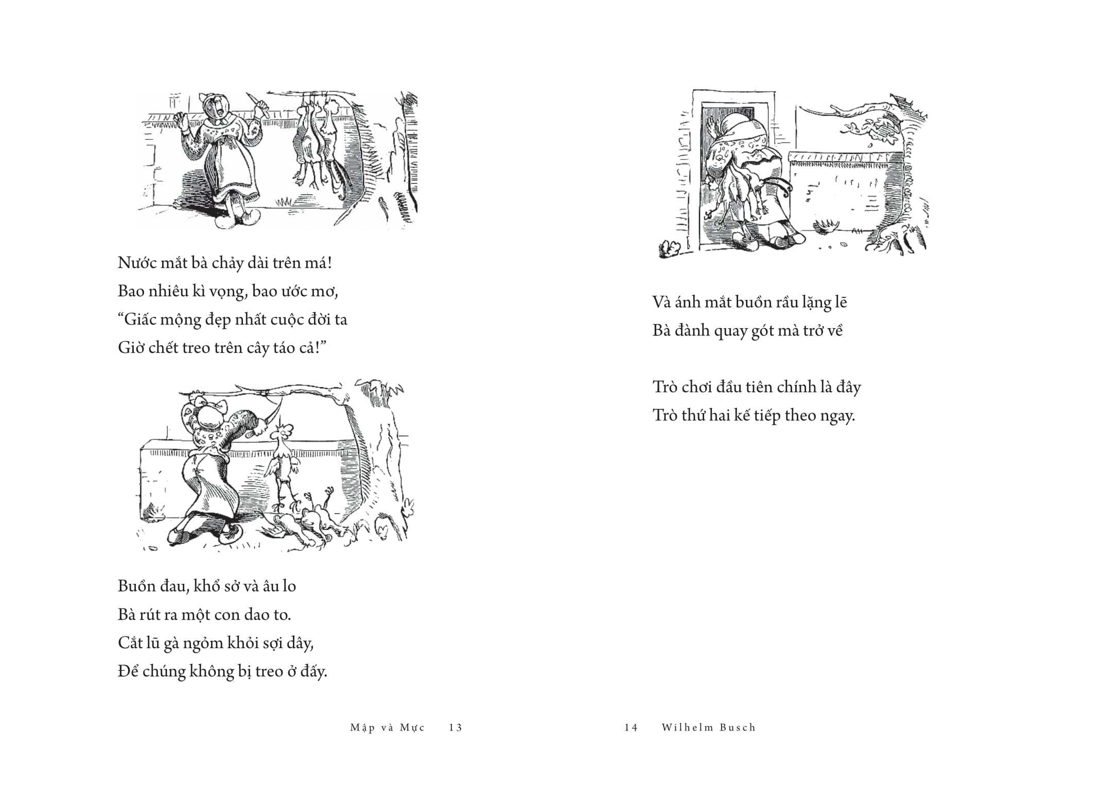 Tác Phẩm Chọn Lọc - Văn Học Đức - Mập Và Mực - Chuyện Hai Thằng Oái Oăm Cùng Bảy Trò Chơi Khăm - Ảnh 7