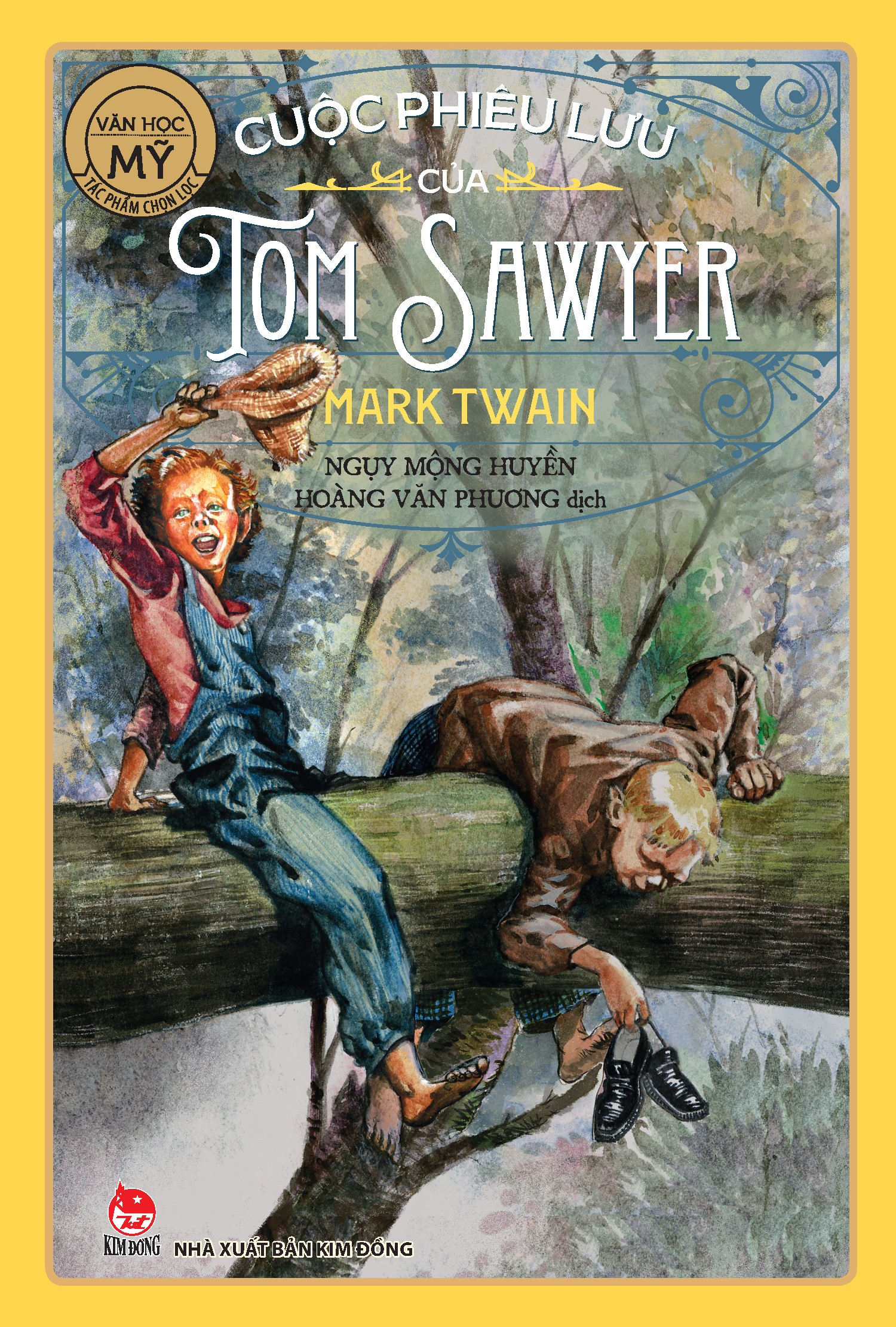 tác phẩm chọn lọc - văn học mỹ - cuộc phiêu lưu của tom sawyer (tái bản 2024) - Ảnh 2