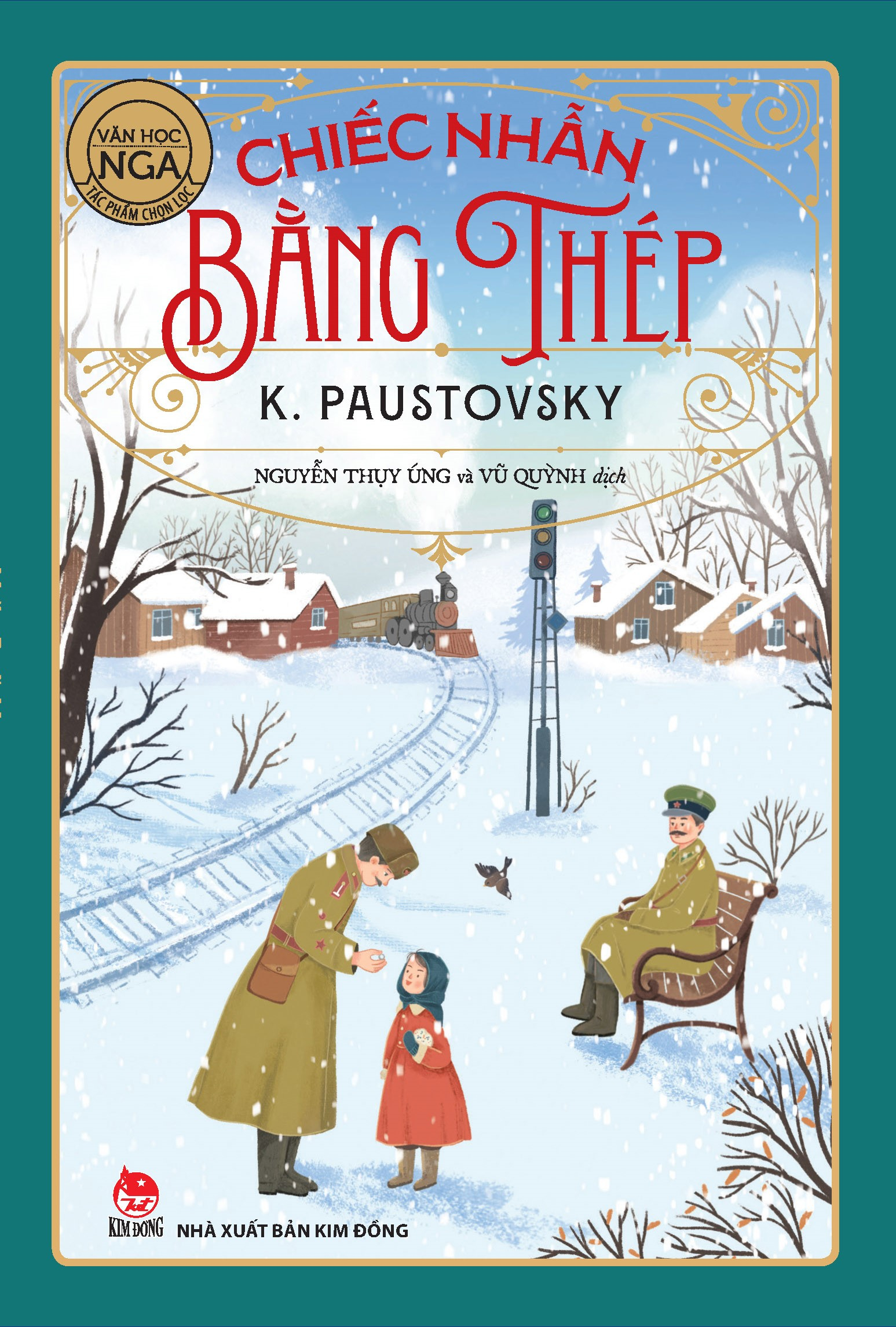 tác phẩm chọn lọc - văn học nga - chiếc nhẫn bằng thép (tái bản 2024) - Ảnh 2