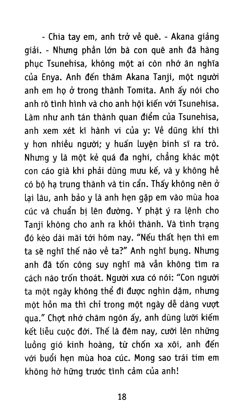 tác phẩm chọn lọc - văn học nhật - hẹn mùa hoa cúc (tái bản 2022) - Ảnh 13