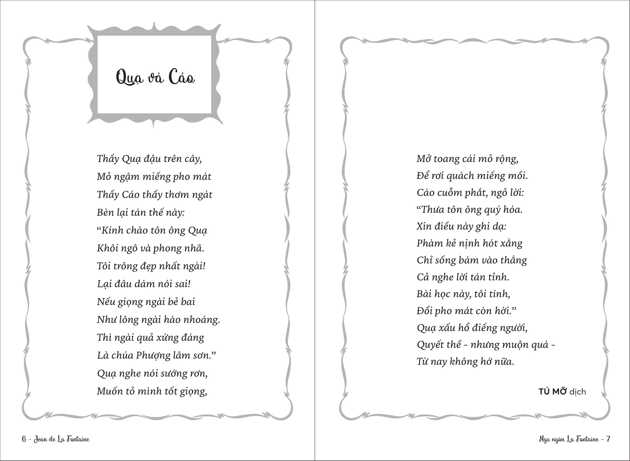 tác phẩm chọn lọc - văn học pháp - ngụ ngôn la fontaine - Ảnh 3