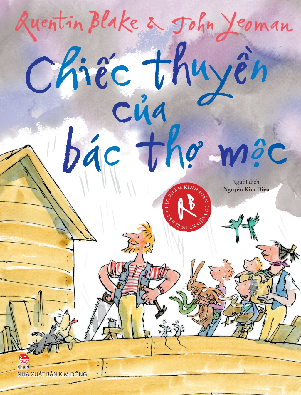 tác phẩm kinh điển của quentin blake - chiếc thuyền của bác thợ mộc - Ảnh 2