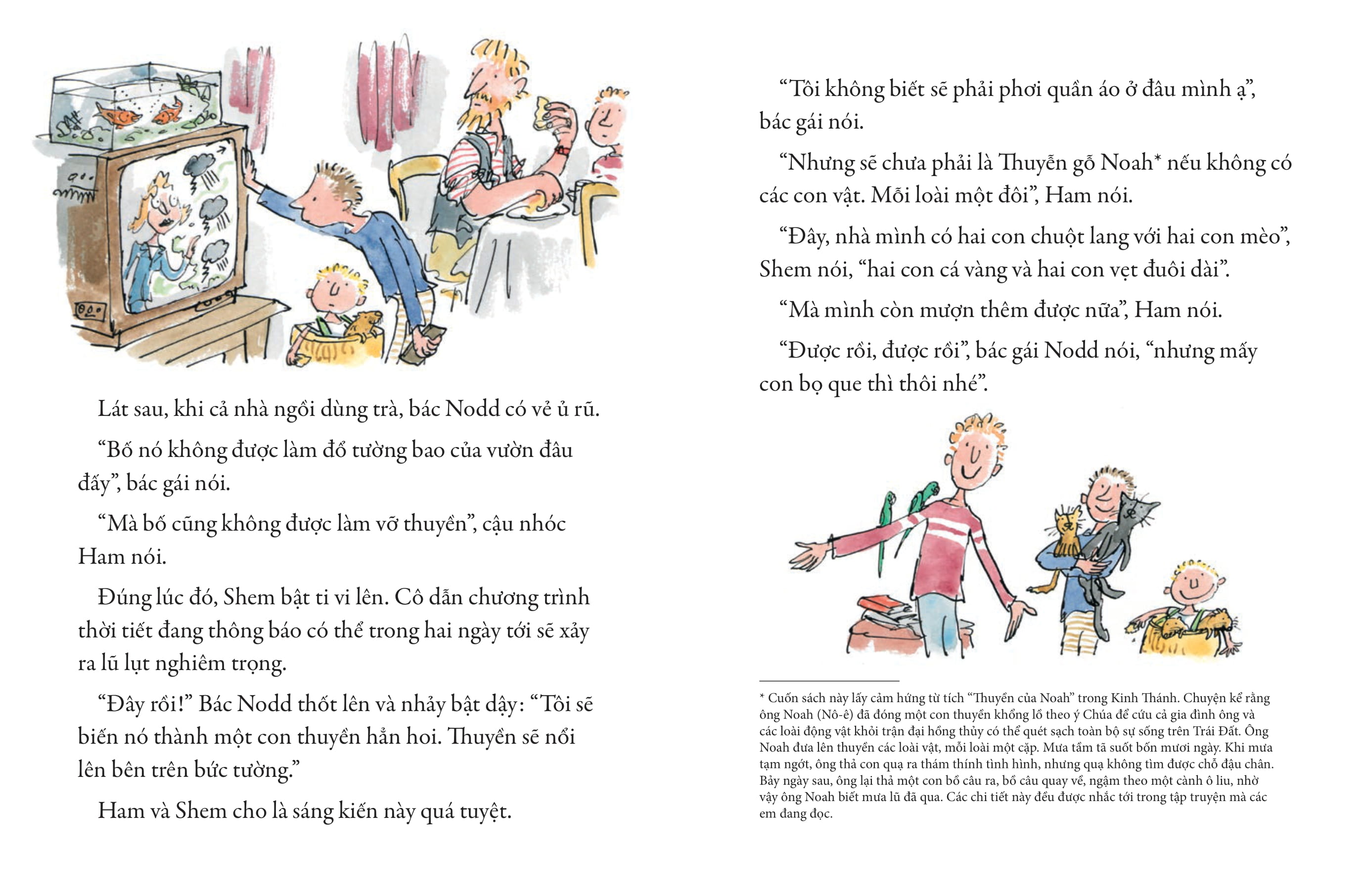 tác phẩm kinh điển của quentin blake - chiếc thuyền của bác thợ mộc - Ảnh 6