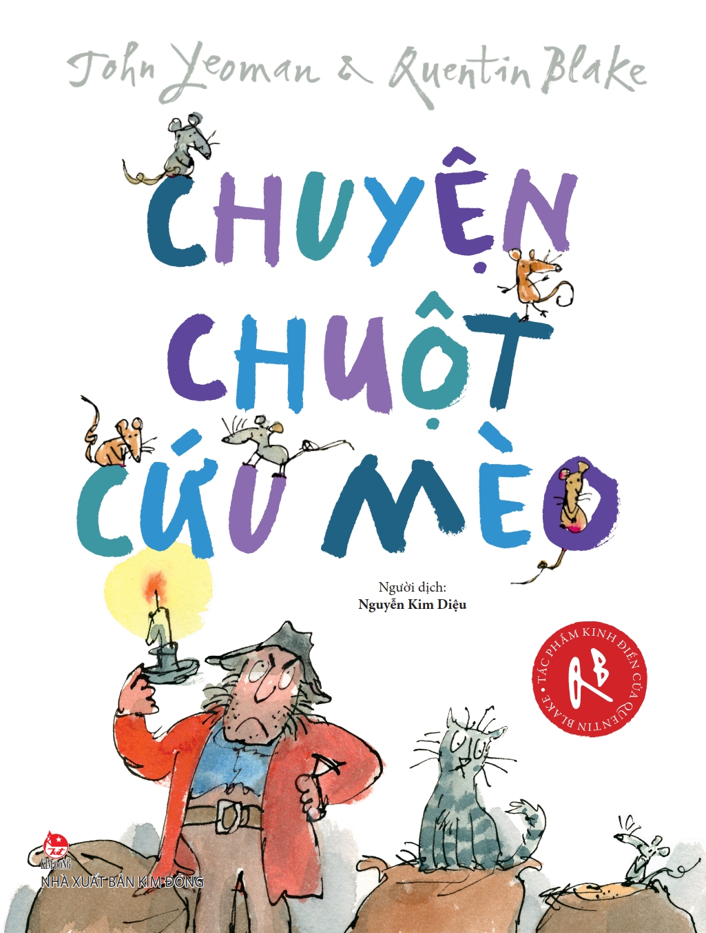 tác phẩm kinh điển của quentin blake - chuyện chuột cứu mèo - Ảnh 2