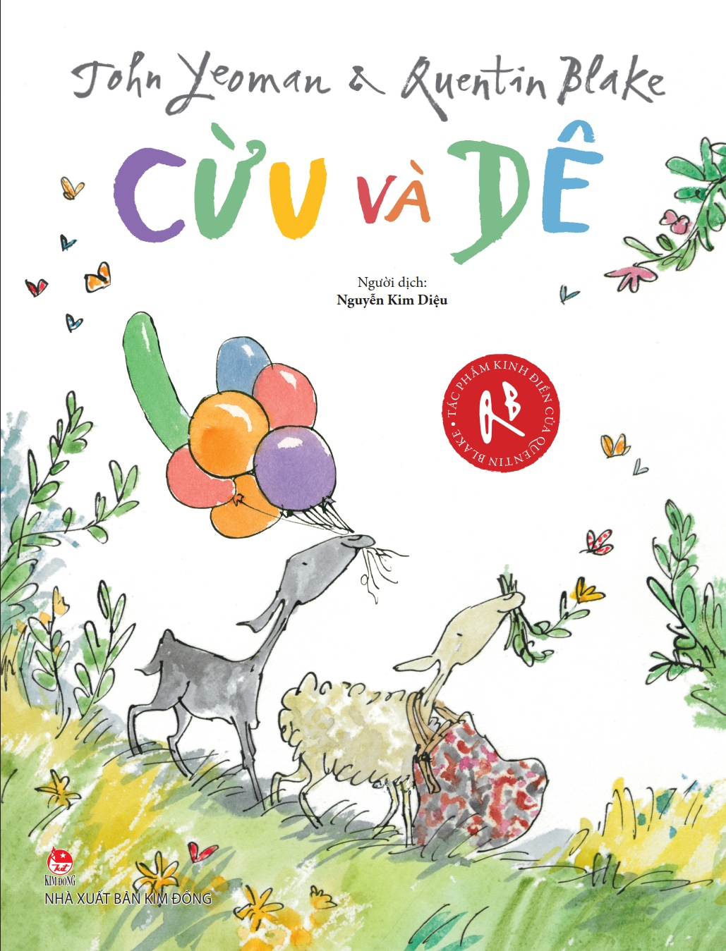 tác phẩm kinh điển của quentin blake - cừu và dê - Ảnh 2