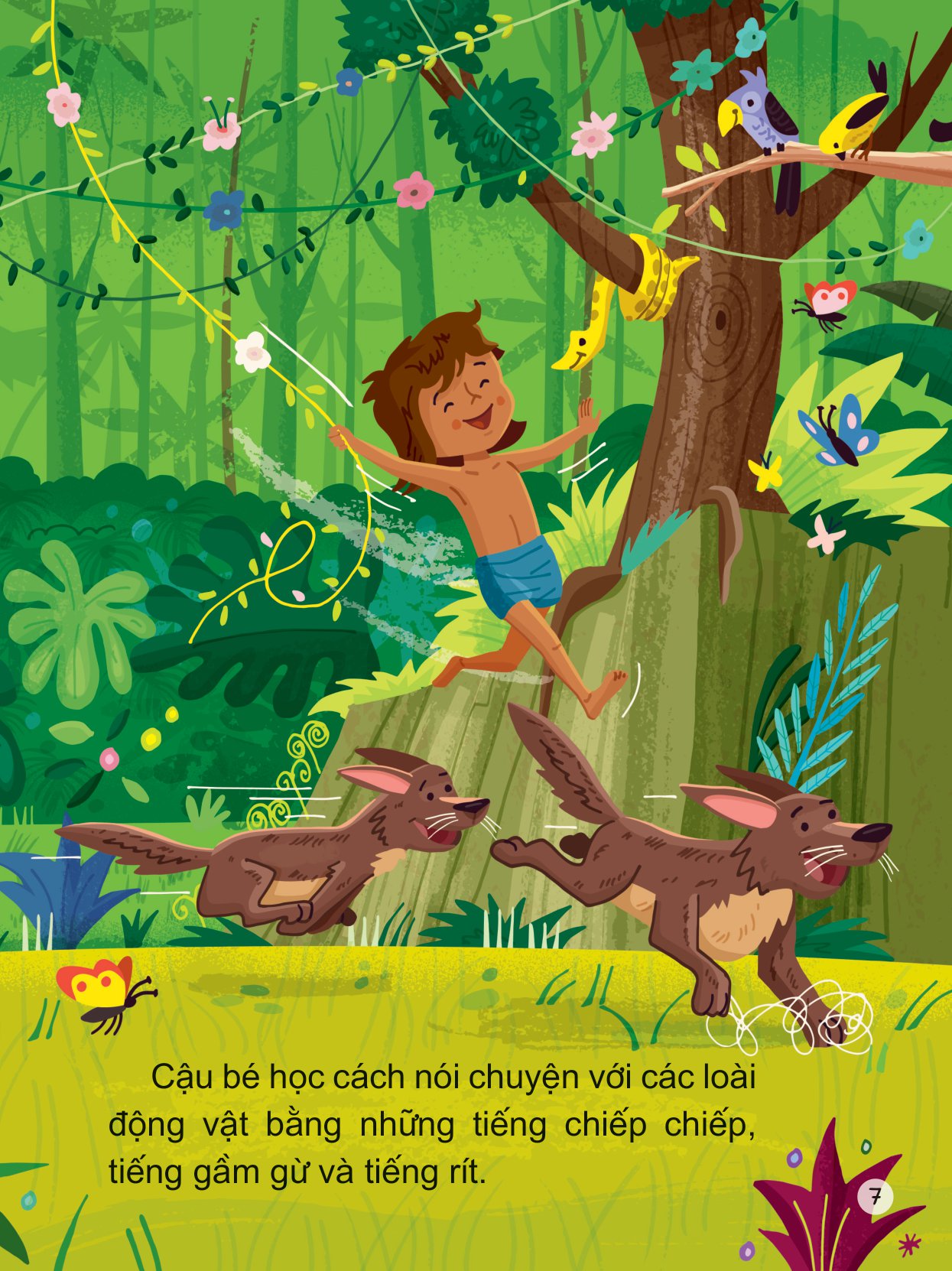 tác phẩm kinh điển dành cho thiếu nhi - câu chuyện rừng xanh - Ảnh 8