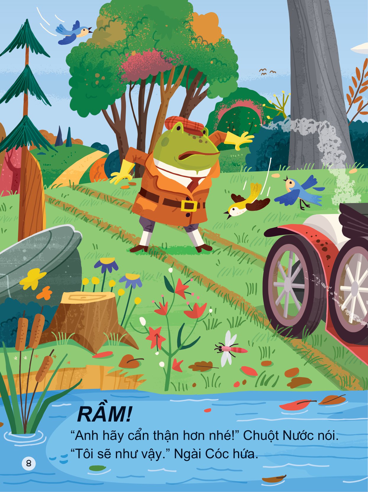 tác phẩm kinh điển dành cho thiếu nhi - gió qua rặng liễu - Ảnh 9