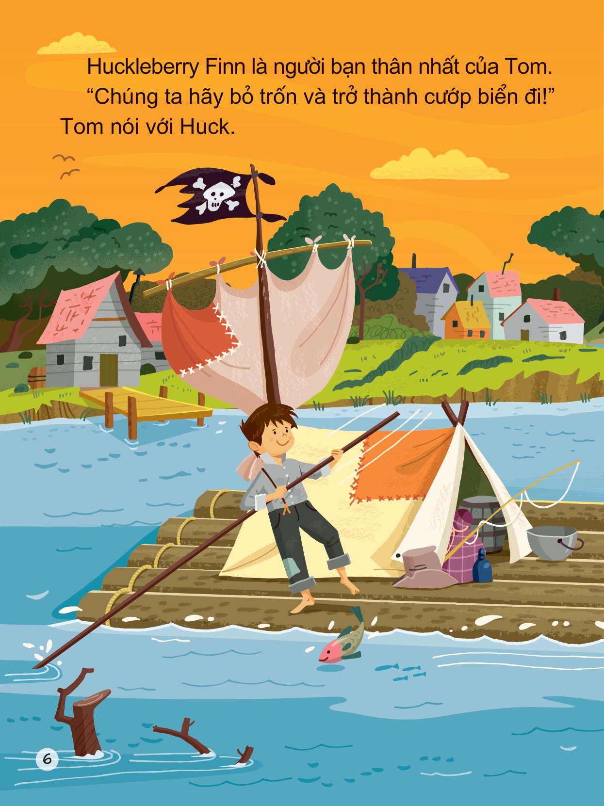 tác phẩm kinh điển dành cho thiếu nhi - những cuộc phiêu lưu của tom sawyer - Ảnh 7