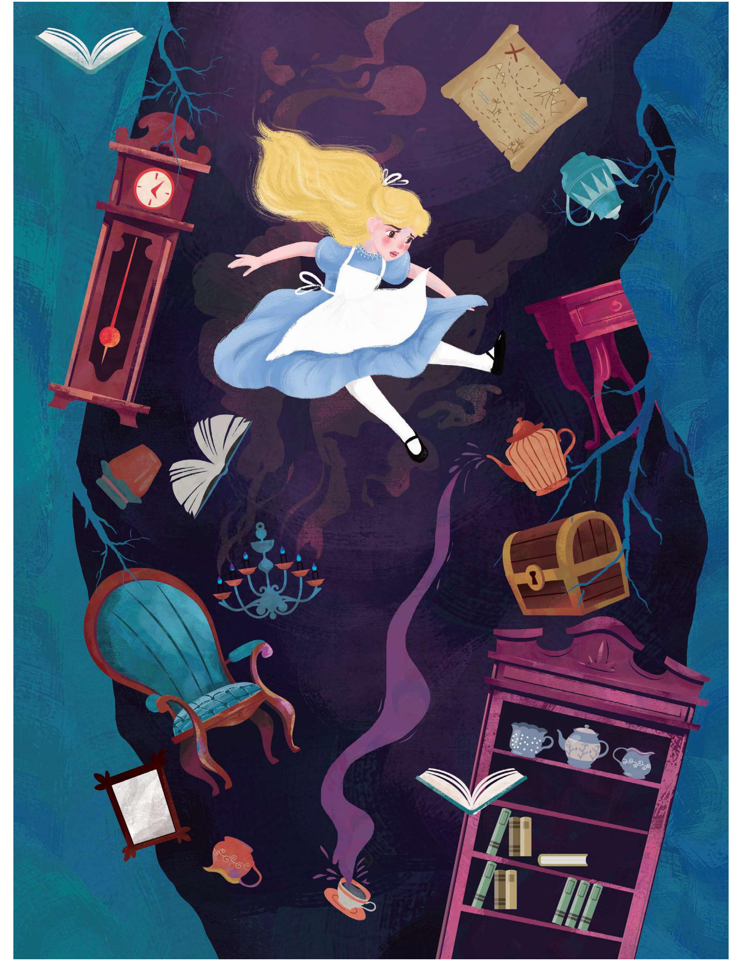 tác phẩm kinh điển minh họa mới - alice ở xứ sở diệu kỳ - Ảnh 10