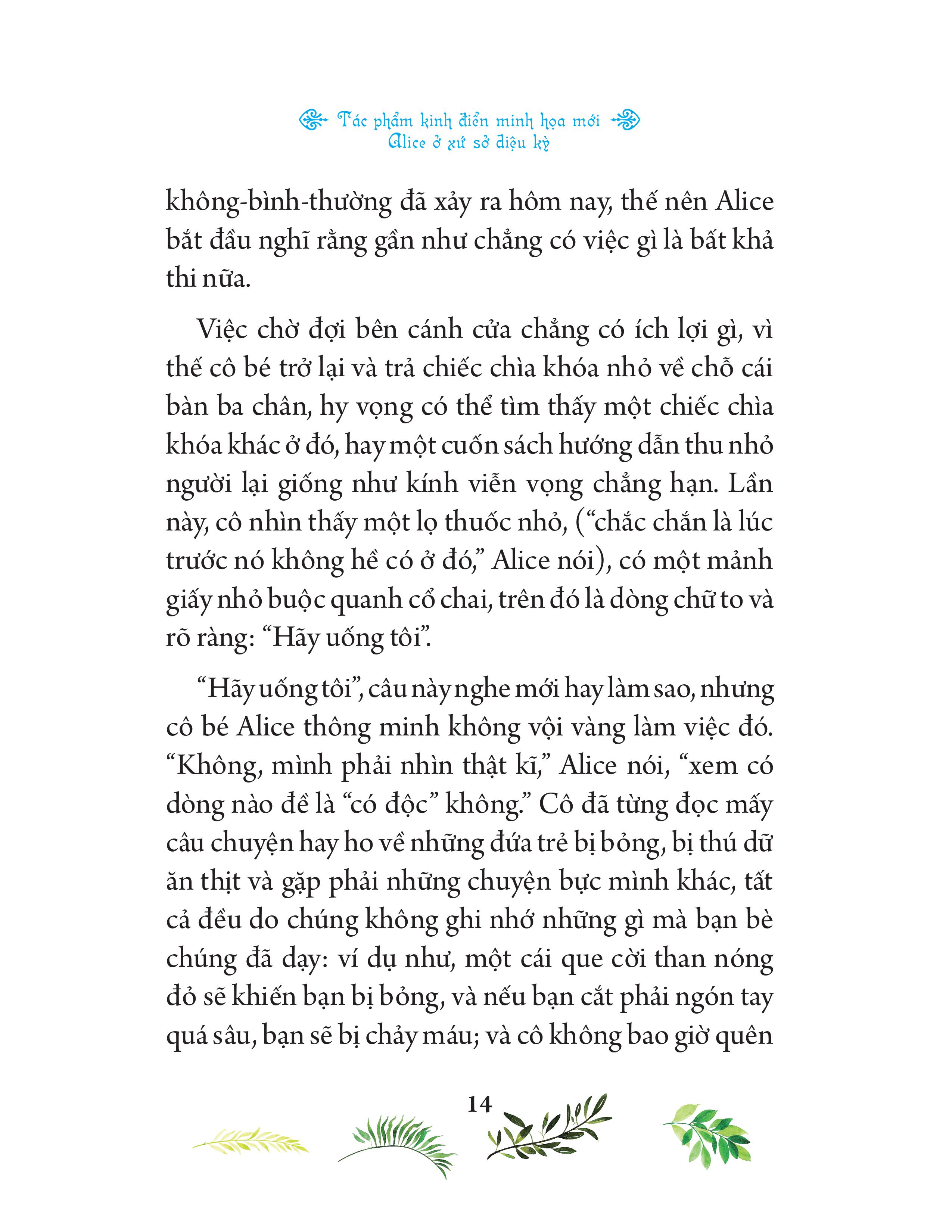 tác phẩm kinh điển minh họa mới - alice ở xứ sở diệu kỳ - Ảnh 15