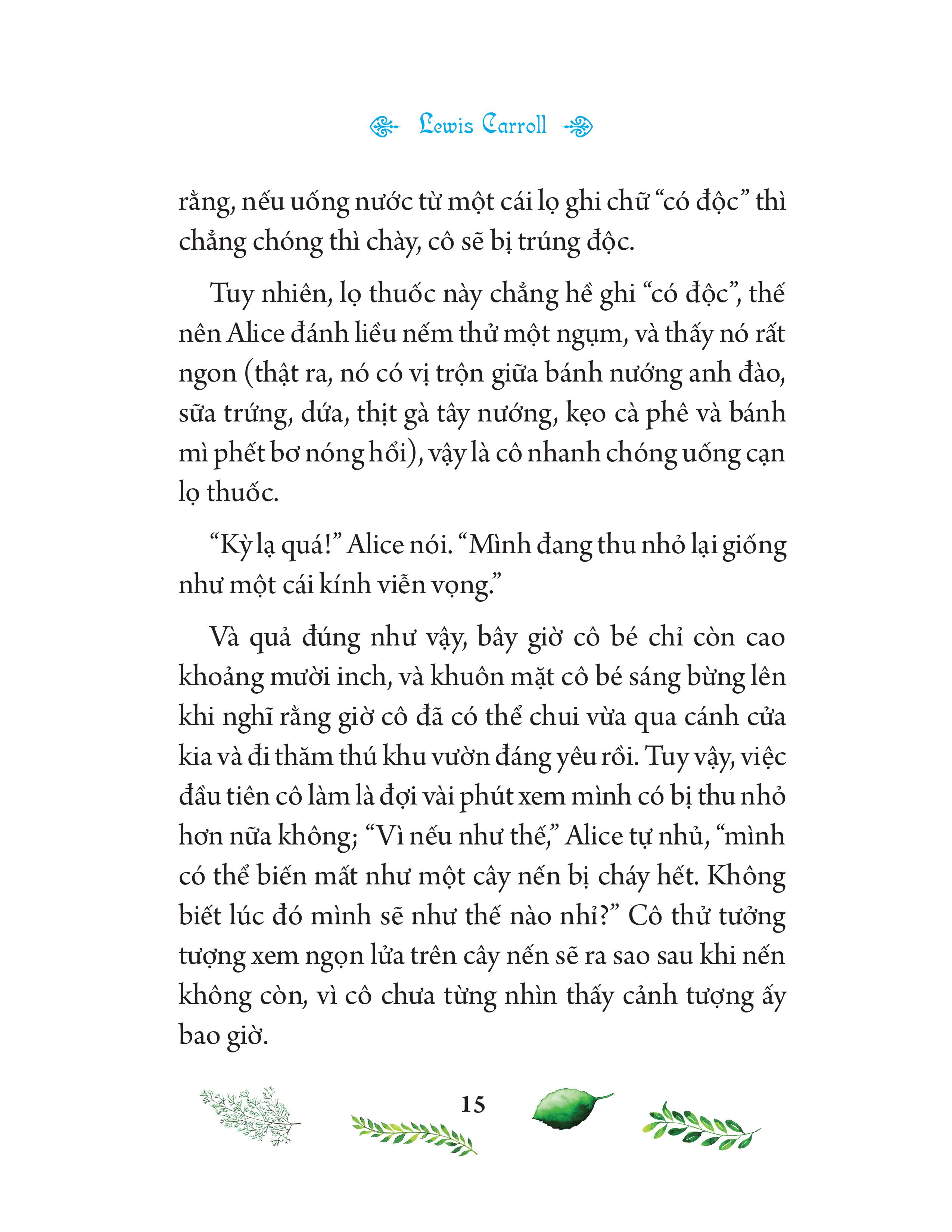 tác phẩm kinh điển minh họa mới - alice ở xứ sở diệu kỳ - Ảnh 16