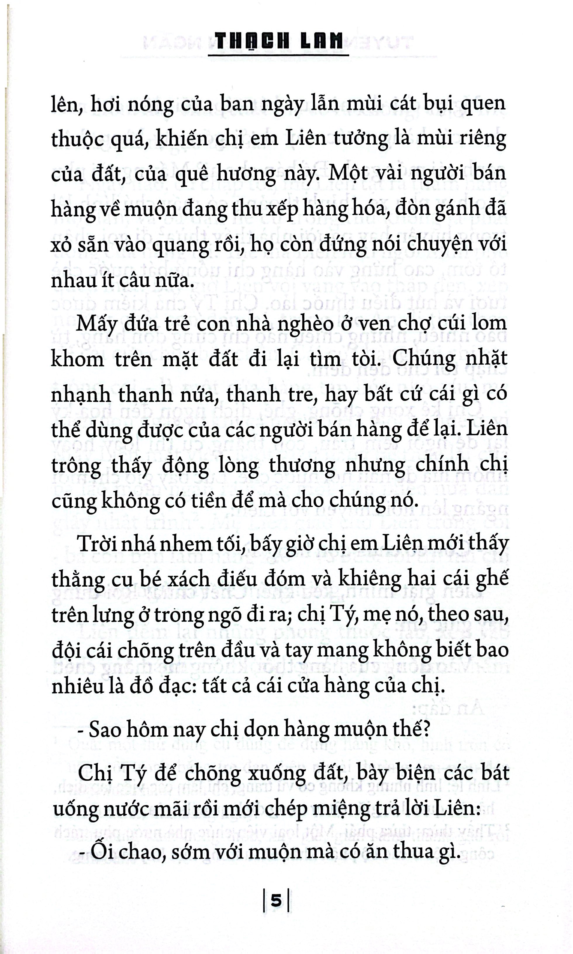 Tác Phẩm Văn Học Trong Nhà Trường - Tuyển Tập Truyện Ngắn Thạch Lam - Ảnh 6