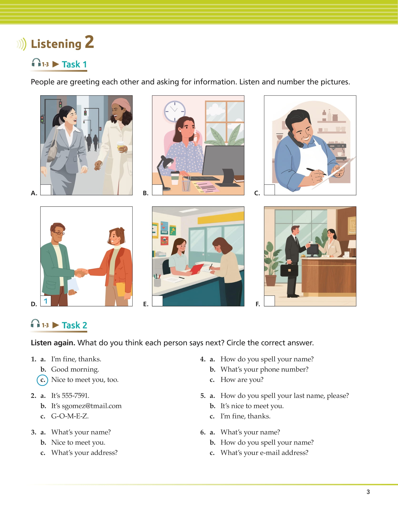 Tactics For Listening - Basic - Chiến Thuật Luyện Nghe Tiếng Anh Cơ Bản - Ảnh 11
