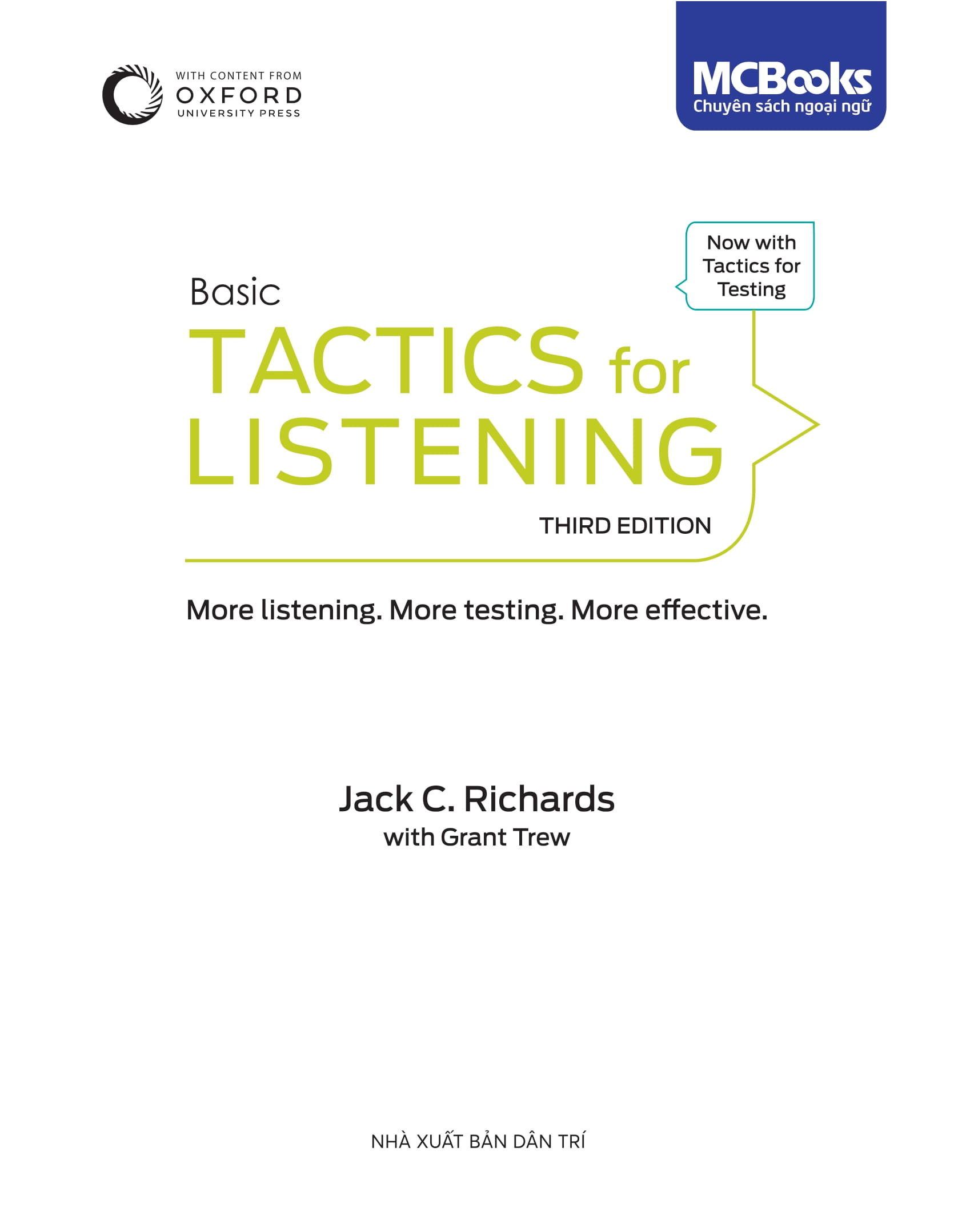 Tactics For Listening - Basic - Chiến Thuật Luyện Nghe Tiếng Anh Cơ Bản - Ảnh 2