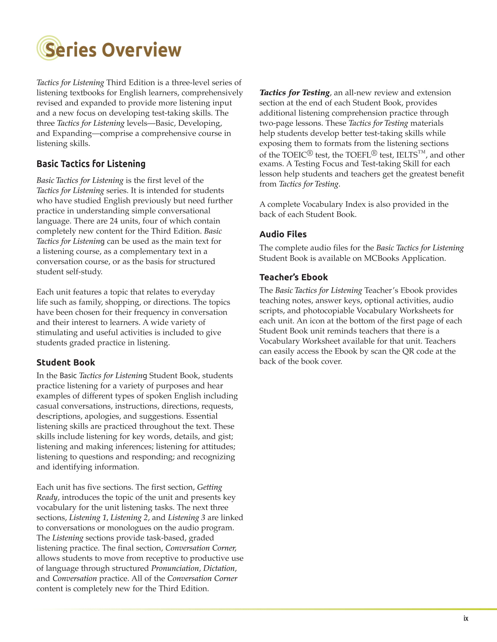 Tactics For Listening - Basic - Chiến Thuật Luyện Nghe Tiếng Anh Cơ Bản - Ảnh 9