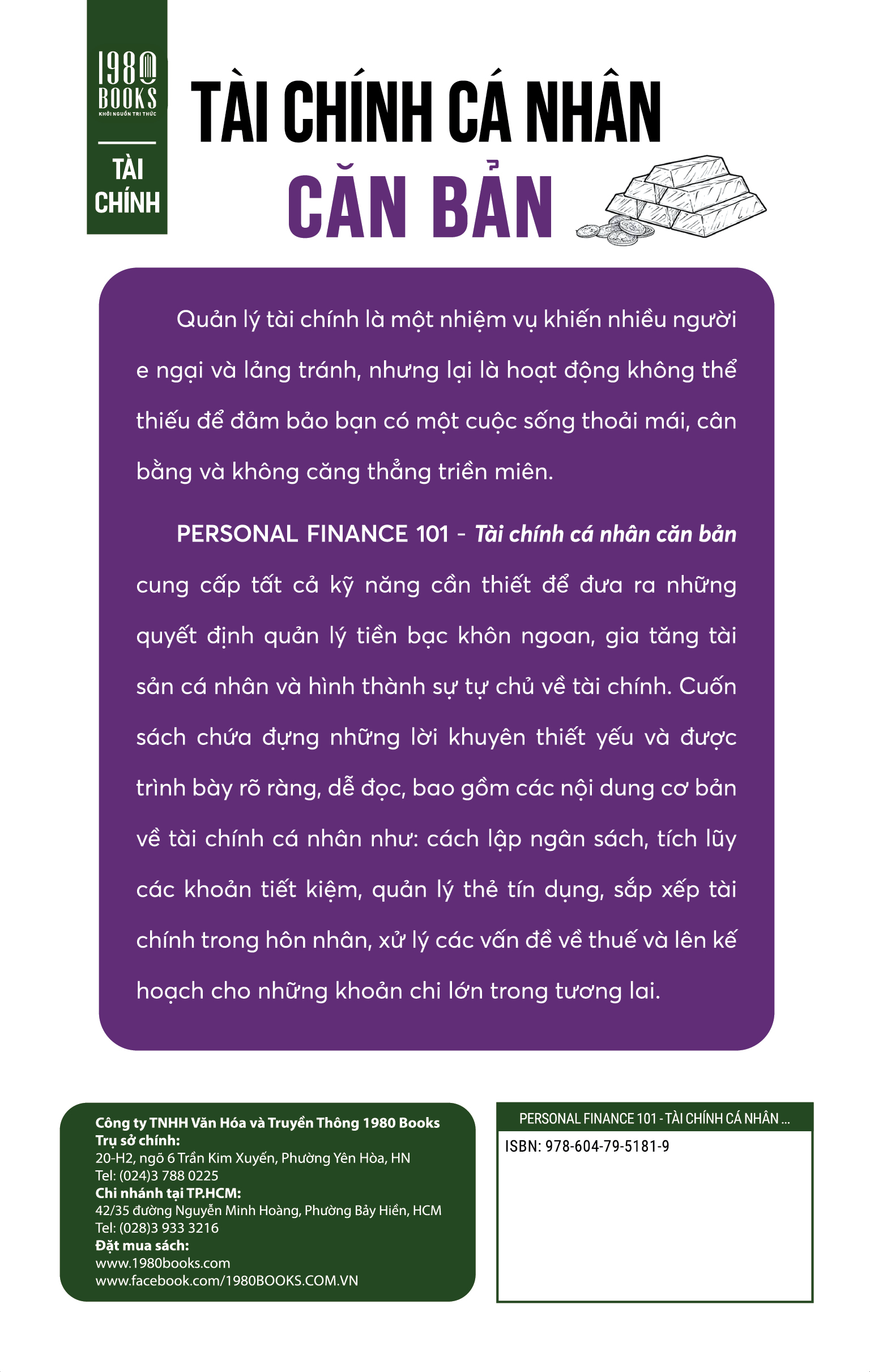 Tài Chính Cá Nhân Căn Bản - Personal Finance 101 - Ảnh 3