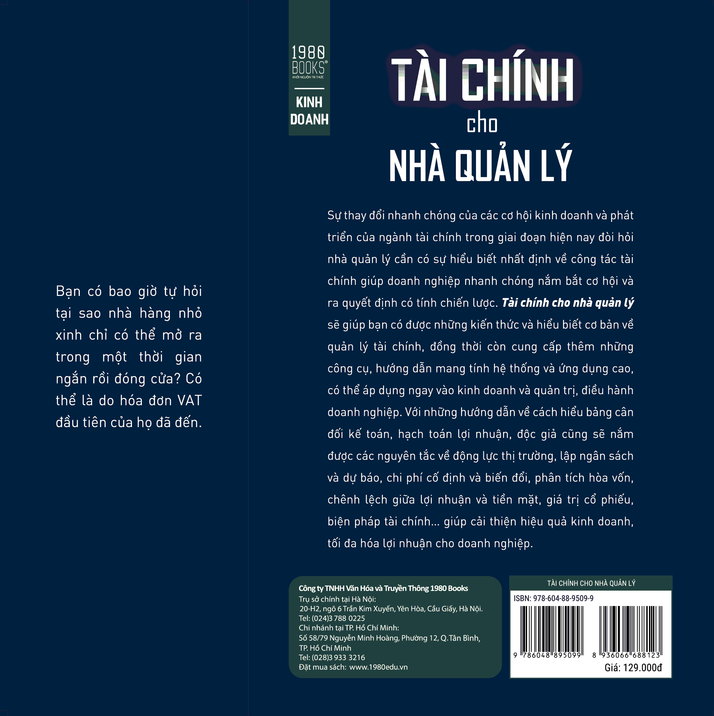 tài chính cho nhà quản lý - Ảnh 3