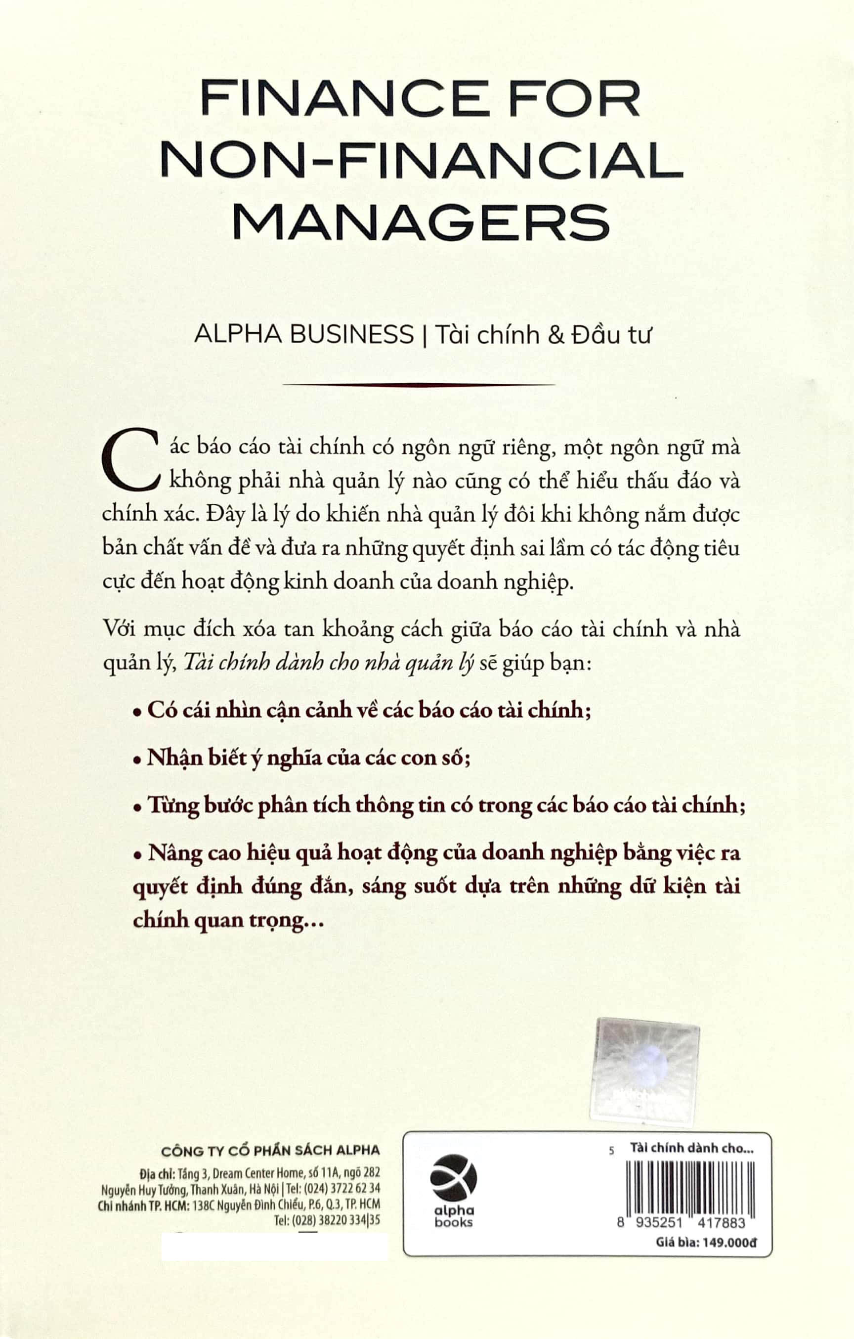 tài chính dành cho nhà quản lý - Ảnh 6