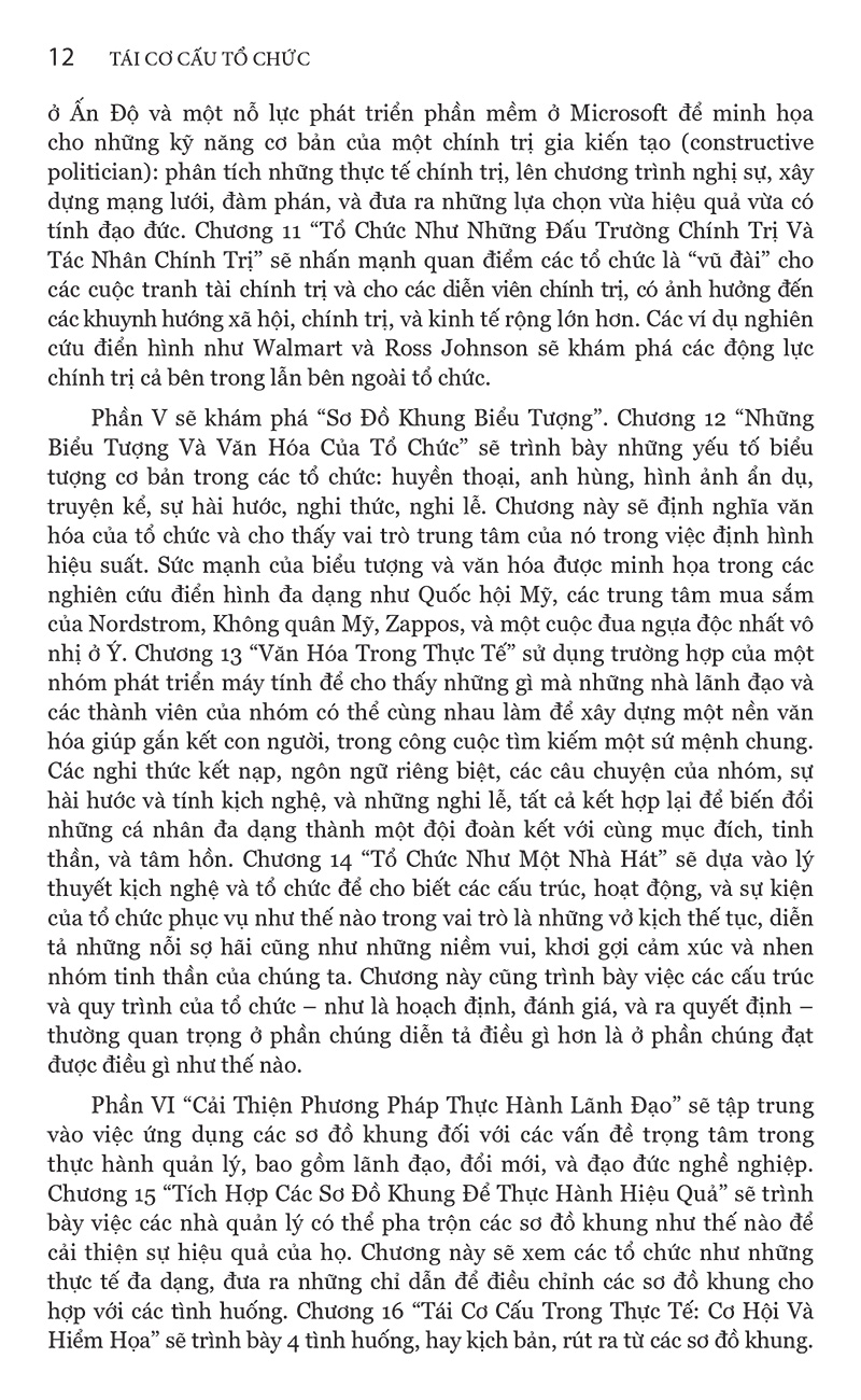 tái cơ cấu tổ chức - bìa cứng (tái bản) - Ảnh 7