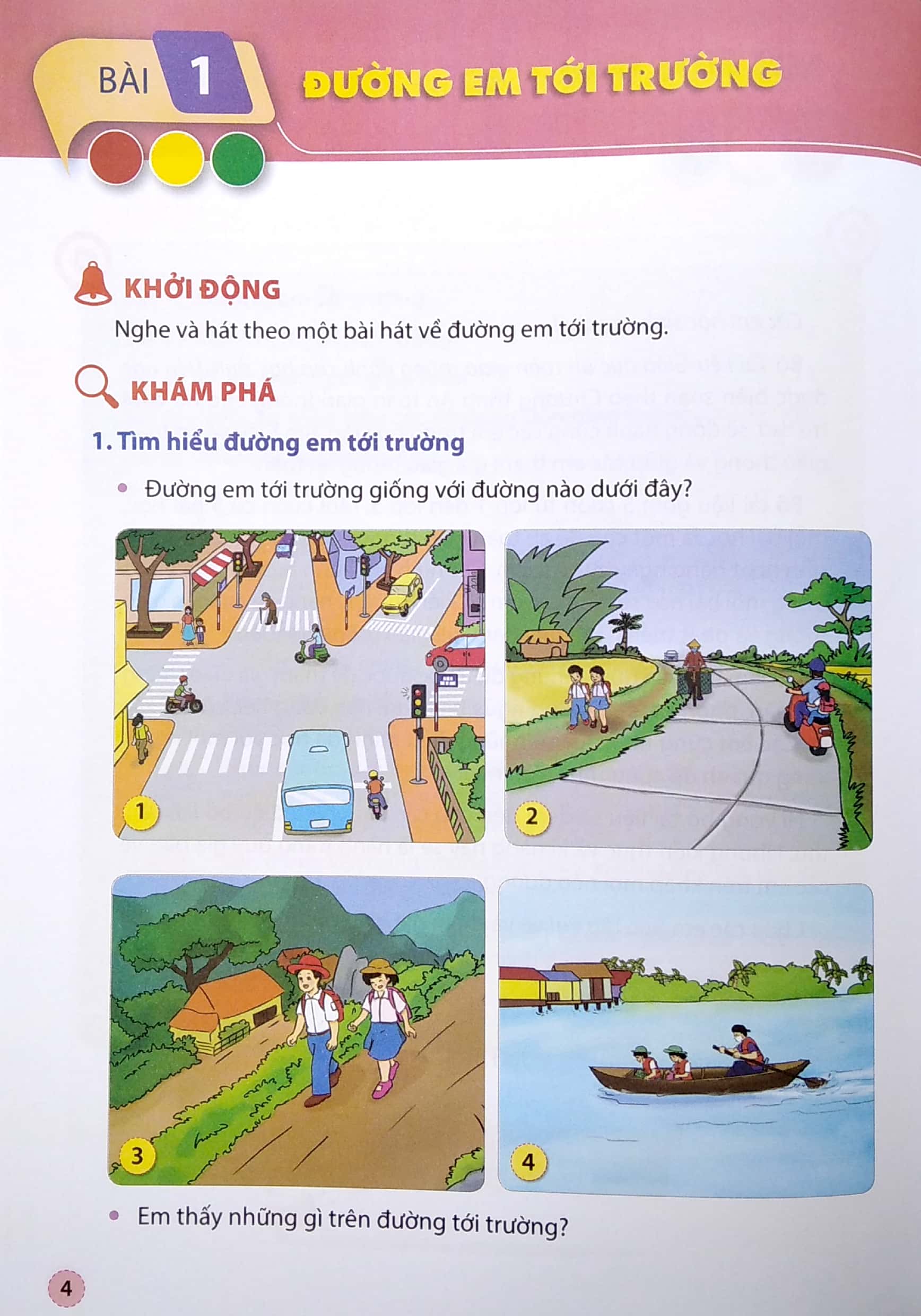 tài liệu giáo dục an toàn giao thông dành cho học sinh - lớp 1 - Ảnh 5