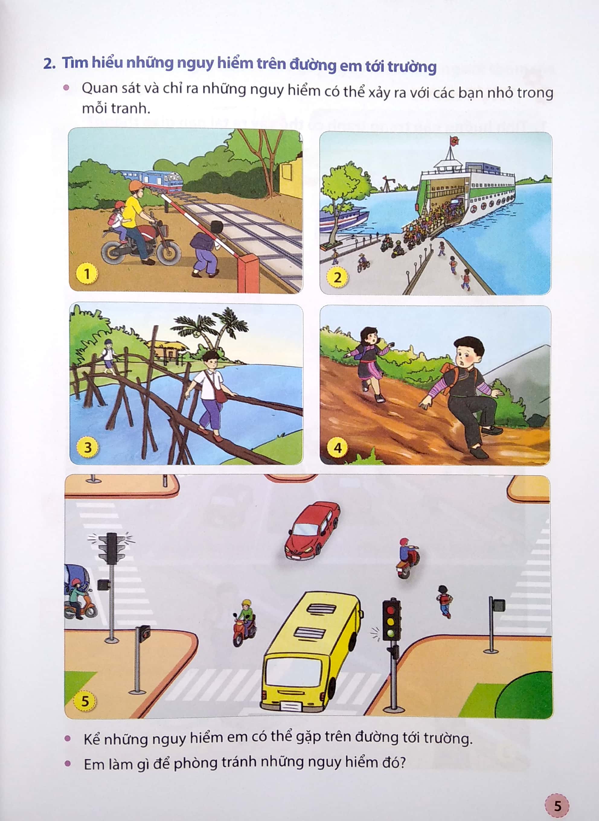 tài liệu giáo dục an toàn giao thông dành cho học sinh - lớp 1 - Ảnh 6