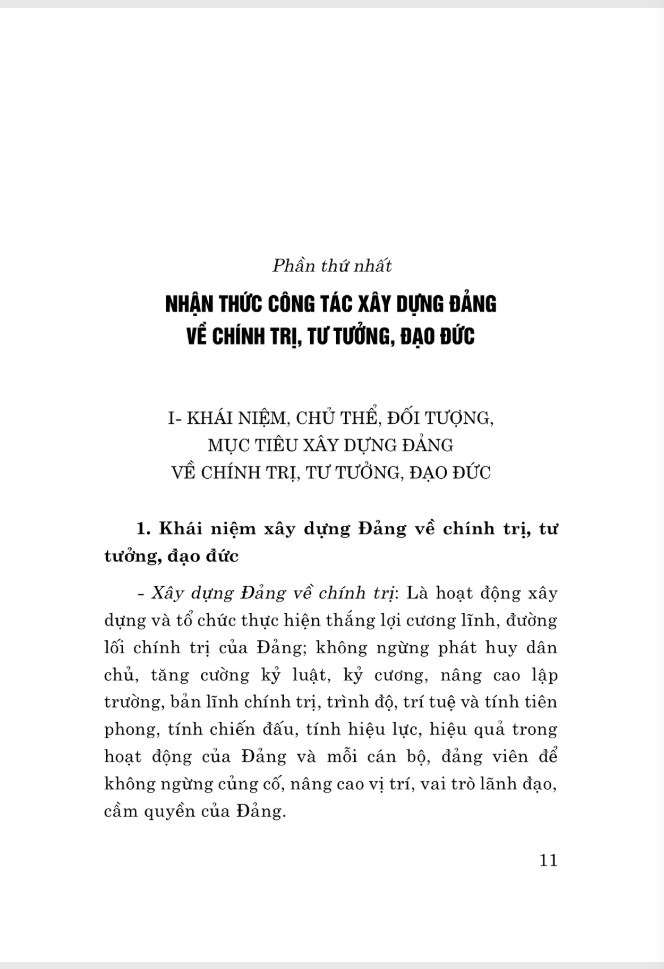 tài liệu nhận thức và triển khai công tác xây dựng đảng về chính trị, tư tưởng, đạo đức trong giai đoạn hiện nay - Ảnh 7