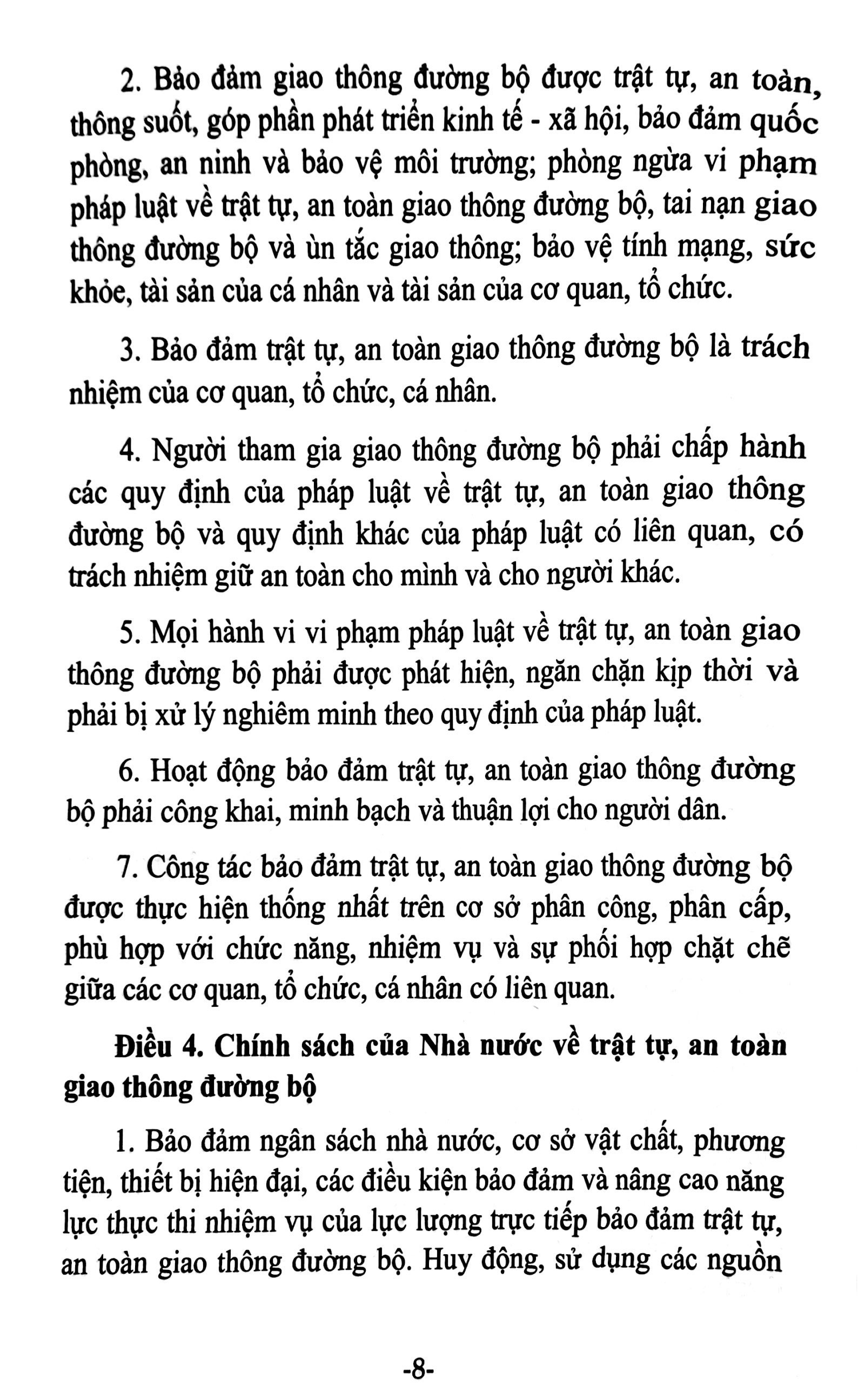 tài liệu tuyên truyền phổ biến giáo dục pháp luật về trật tự an toàn giao thông - Ảnh 6