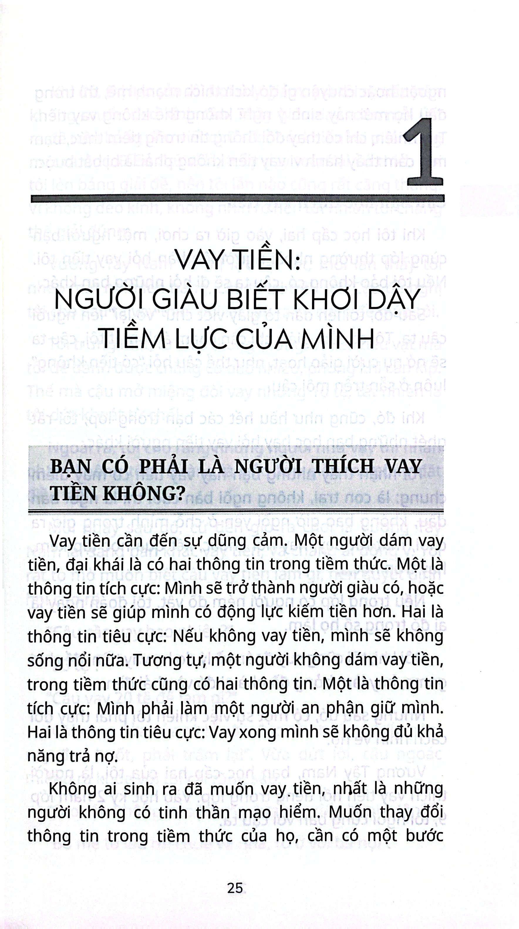 Tại Sao Người Giàu Luôn Nợ - Tiềm Thức Về Tiền - Ảnh 4