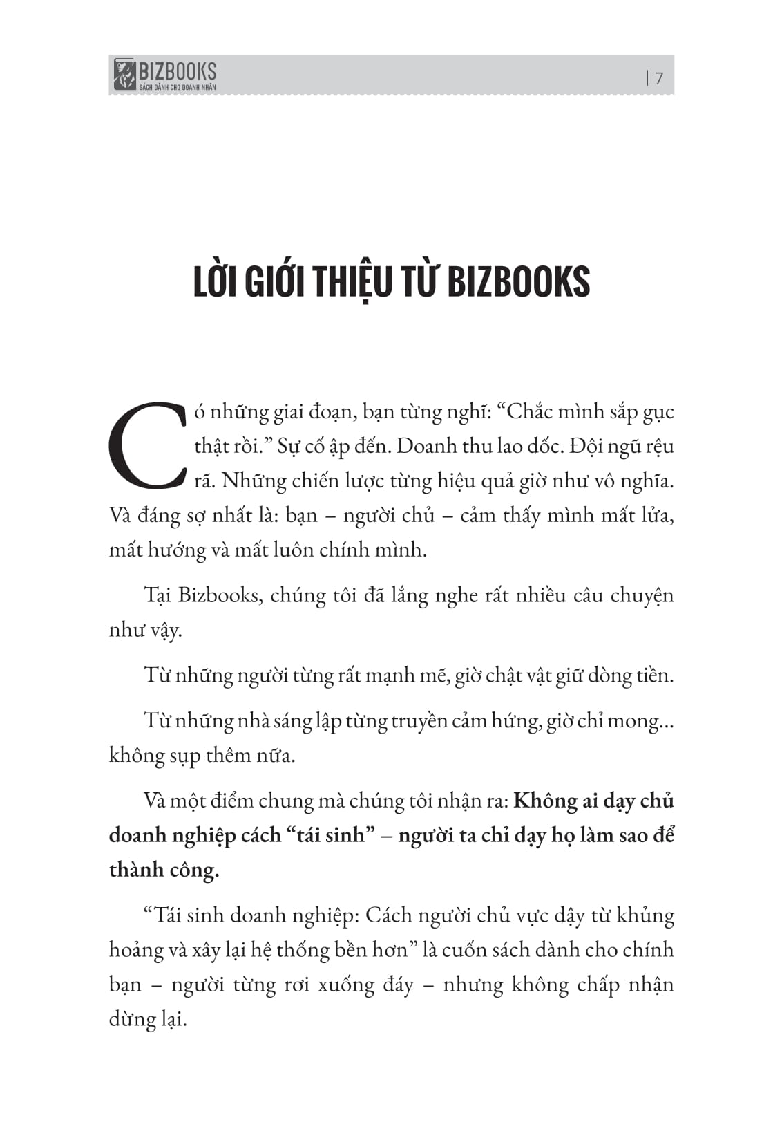 Tái Sinh Doanh Nghiệp - Cách Người Chủ Vực Dậy Từ Khủng Hoảng Và Xây Lại Hệ Thống Bền Hơn - Ảnh 12