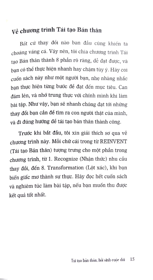 tái tạo bản thân hồi sinh cuộc đời - Ảnh 8