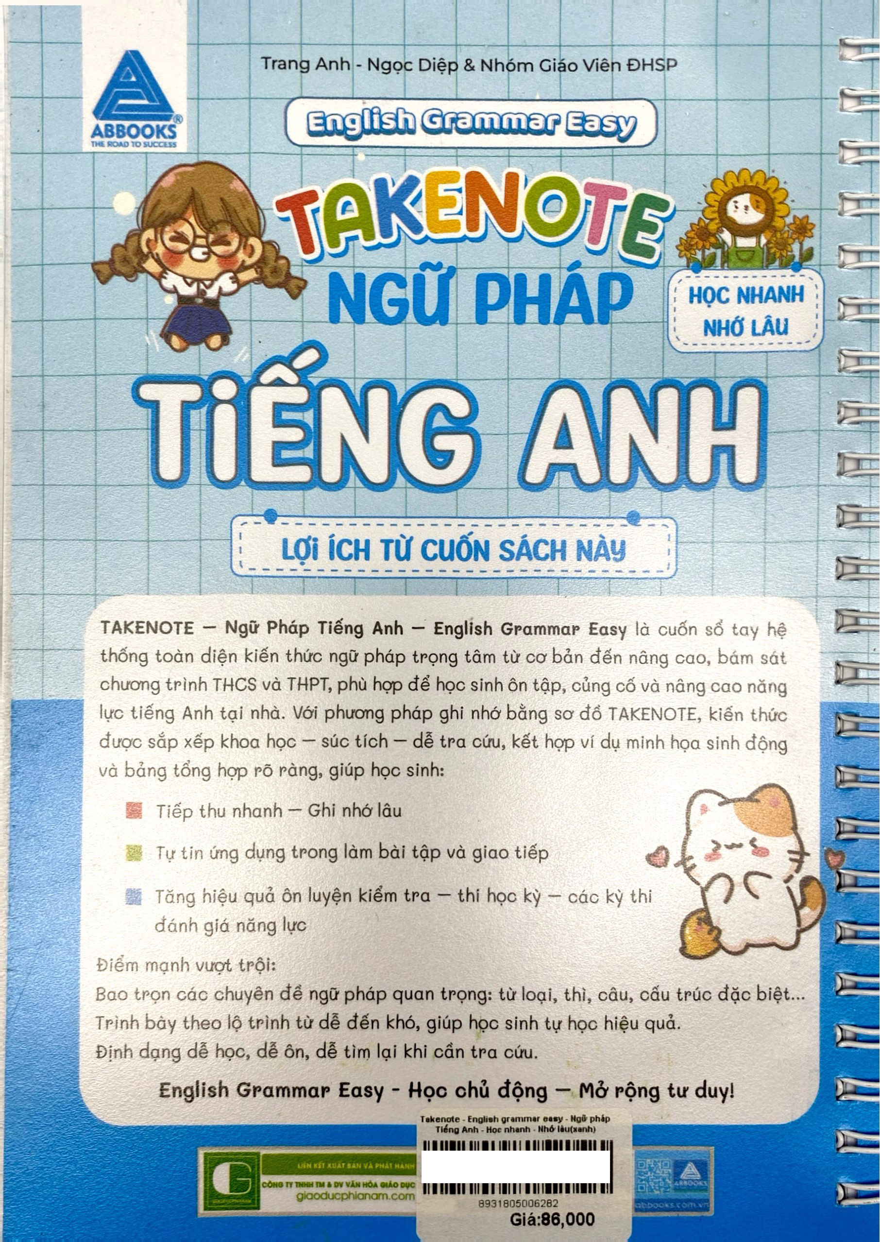 Take Note - English Grammar Easy - Ngữ Pháp Tiếng Anh - Học Nhanh Nhớ Lâu - Ảnh 6