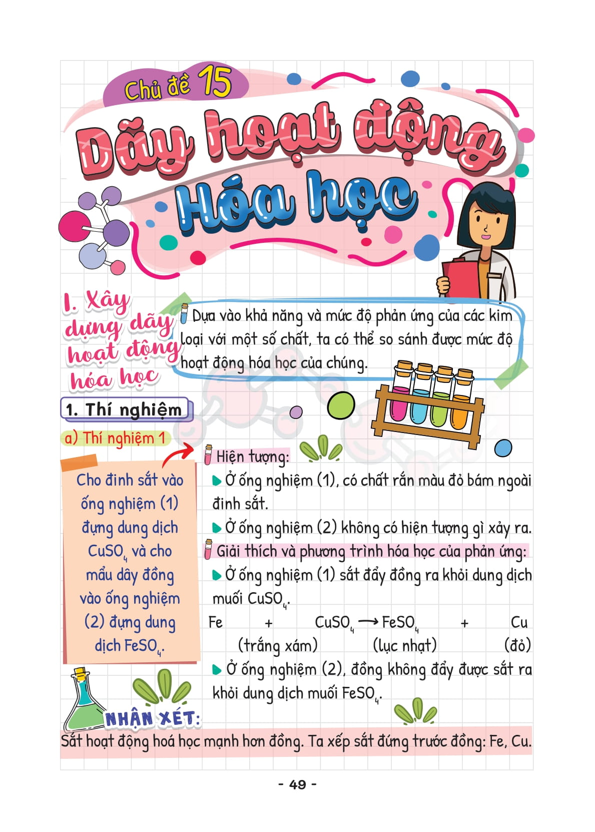 Take Note Khoa Học Tự Nhiên Lý-Hóa-Sinh 9 - Ảnh 9