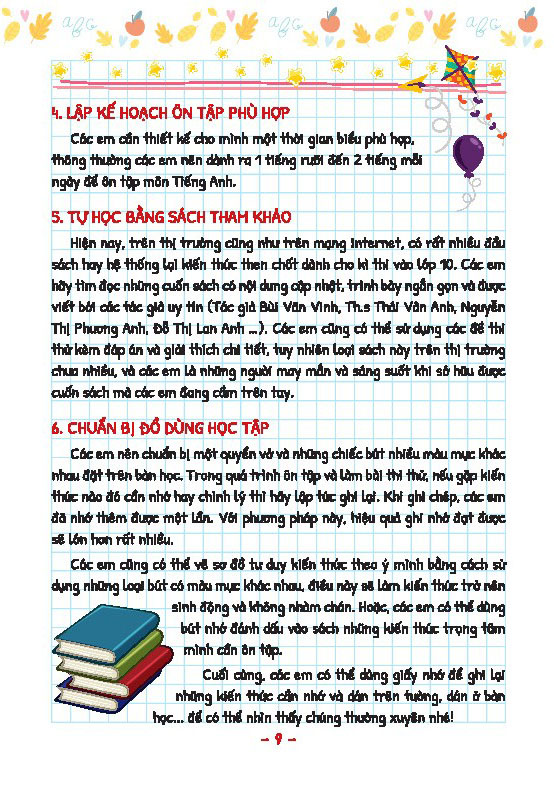 take note! kiến thức trọng tâm luyện thi môn tiếng anh vào lớp 10 - bản màu - Ảnh 9