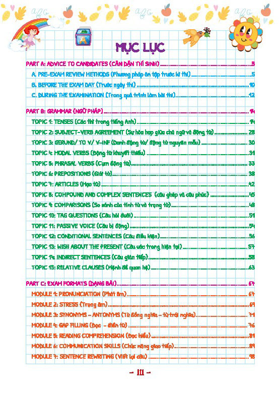Take Note! - Kien Thuc Trong Tam Luyen Thi Mon Tieng Anh Vao Lop 10 - Ban Mau Co Lo Xo - Ảnh 3
