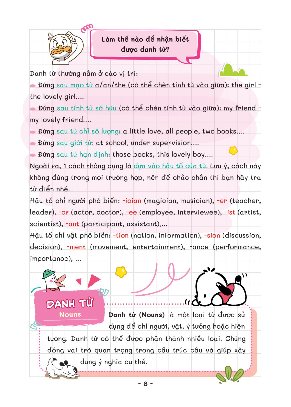 take note - ngữ pháp tiếng anh - Ảnh 8