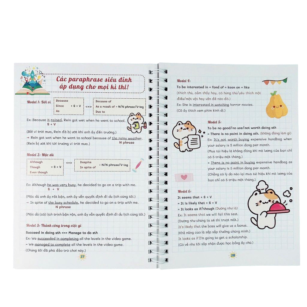 Take Note - Ngữ Pháp Tiếng Anh Lớp 3-12 - Trọng Tâm-Dễ Học-Nhớ Lâu - Ảnh 8
