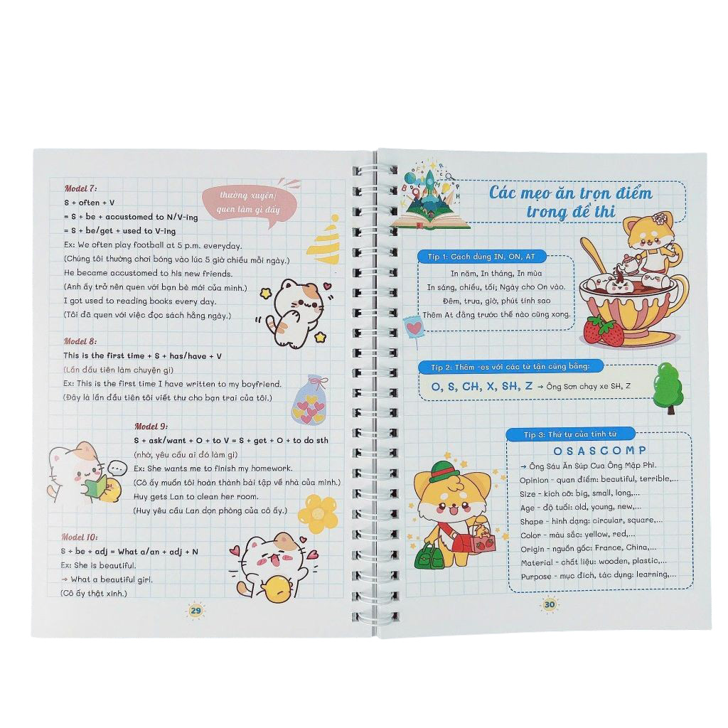 Take Note - Ngữ Pháp Tiếng Anh Lớp 3-12 - Trọng Tâm-Dễ Học-Nhớ Lâu - Ảnh 9